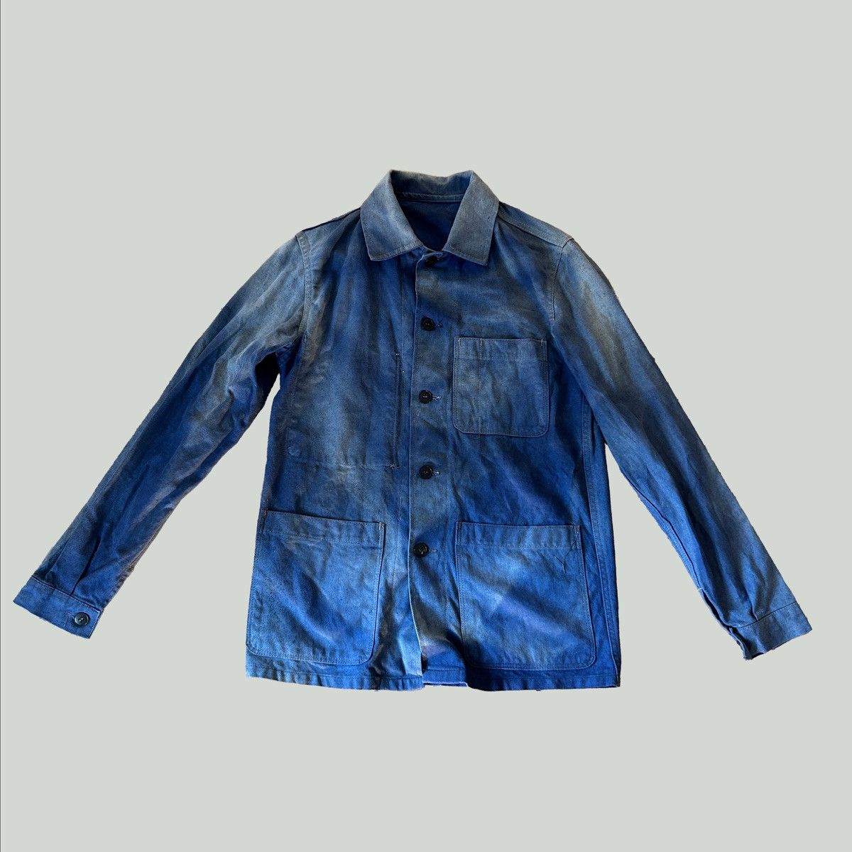 Vintage Vintage French work jacket Size US S / EU 44-46 / 1 - 1 Thumbnail