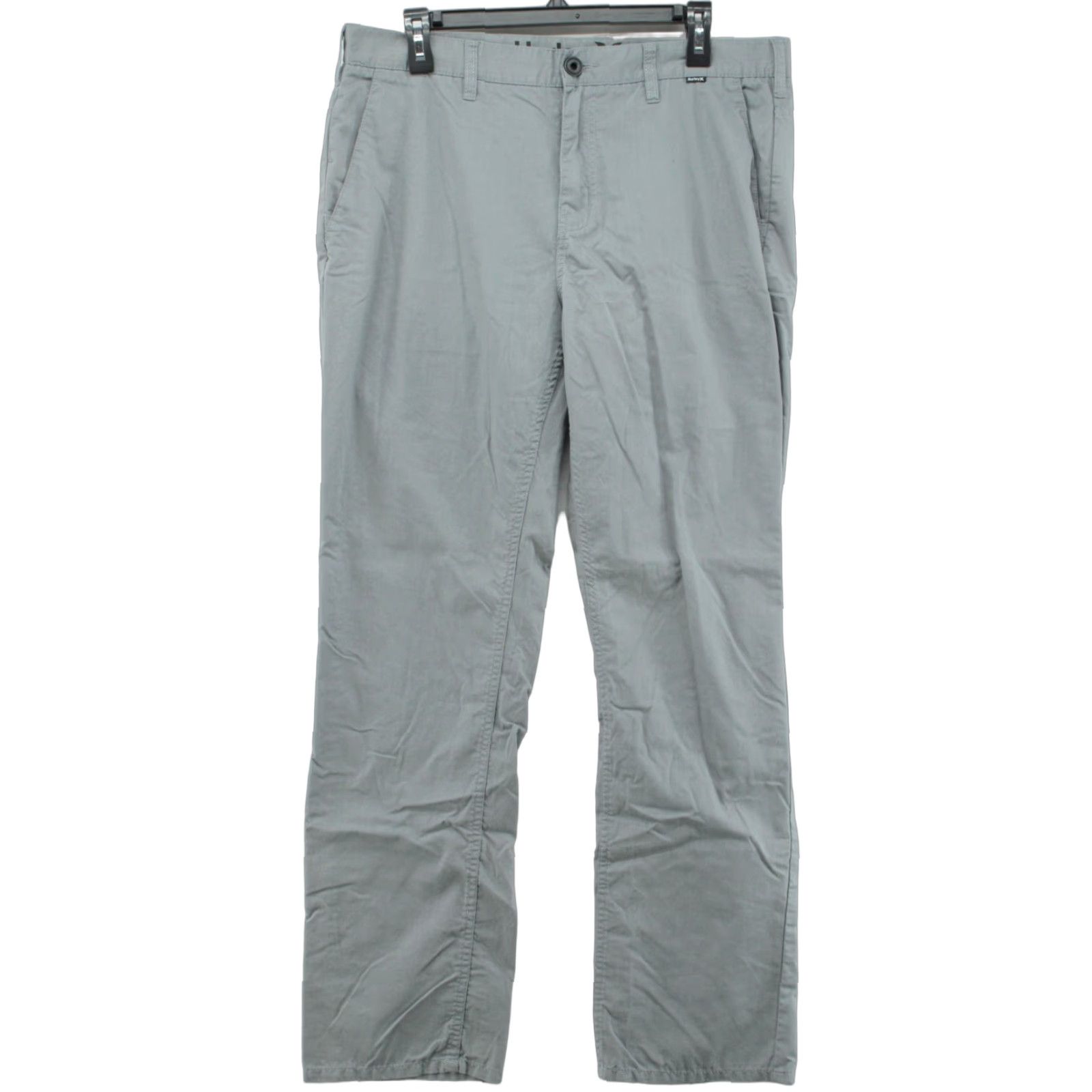 Hurley Hurley Nike Dri Fit Pants Men 34 Grey Cotton Blend Modern Preppy Soft Chino Casual Workwear 90s City Grunge Preppy Mens Size US 34 / EU 50 - 1 Thumbnail