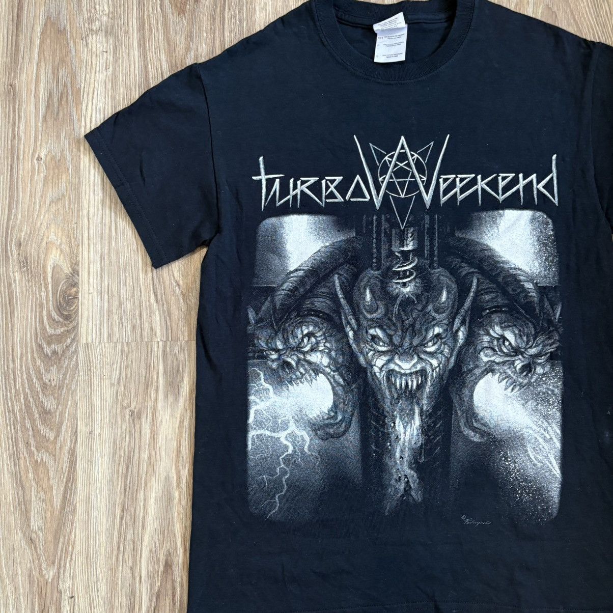 Band Tees Vintage Turbo Weekend opium t-shirt merch band rock hiphop Size US S / EU 44-46 / 1 - 2 Thumbnail
