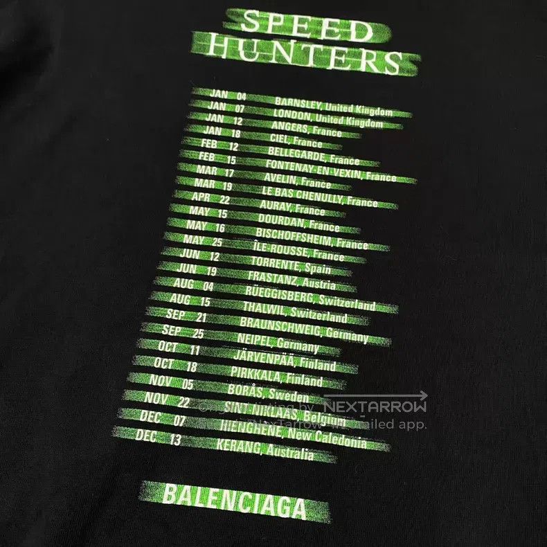 Balenciaga Balenciaga Black and Green Band Logo Hoodie Size US S / EU 44-46 / 1 - 6 Thumbnail