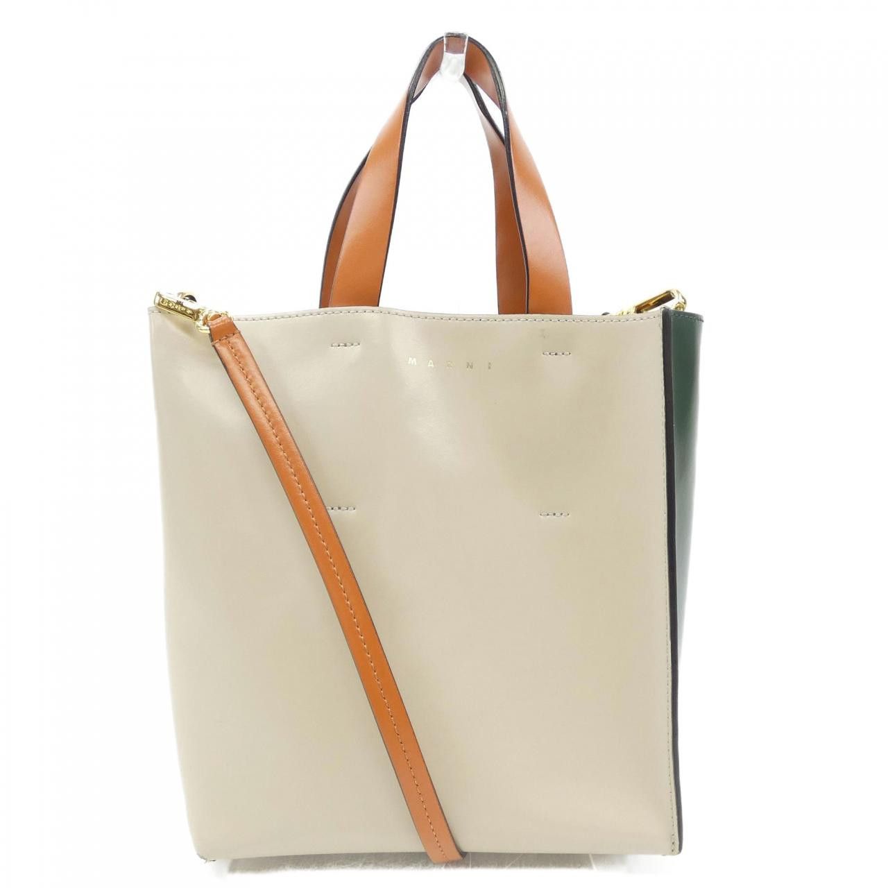 Marni Marni Marni SHMP0039Y0 LV639 Calf Bag Leather Crossbody Bag SHMP0039Y0 DUTY FREE for USA Size ONE SIZE - 1 Thumbnail