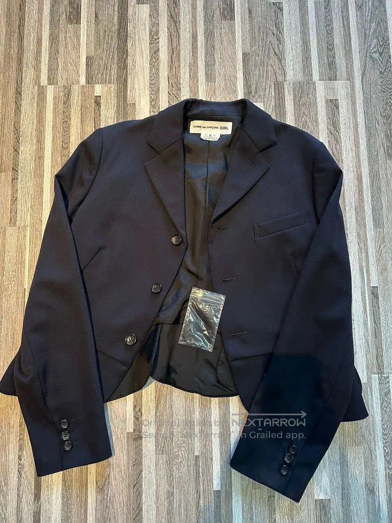 CDG Girl Petal Collar Blazer.