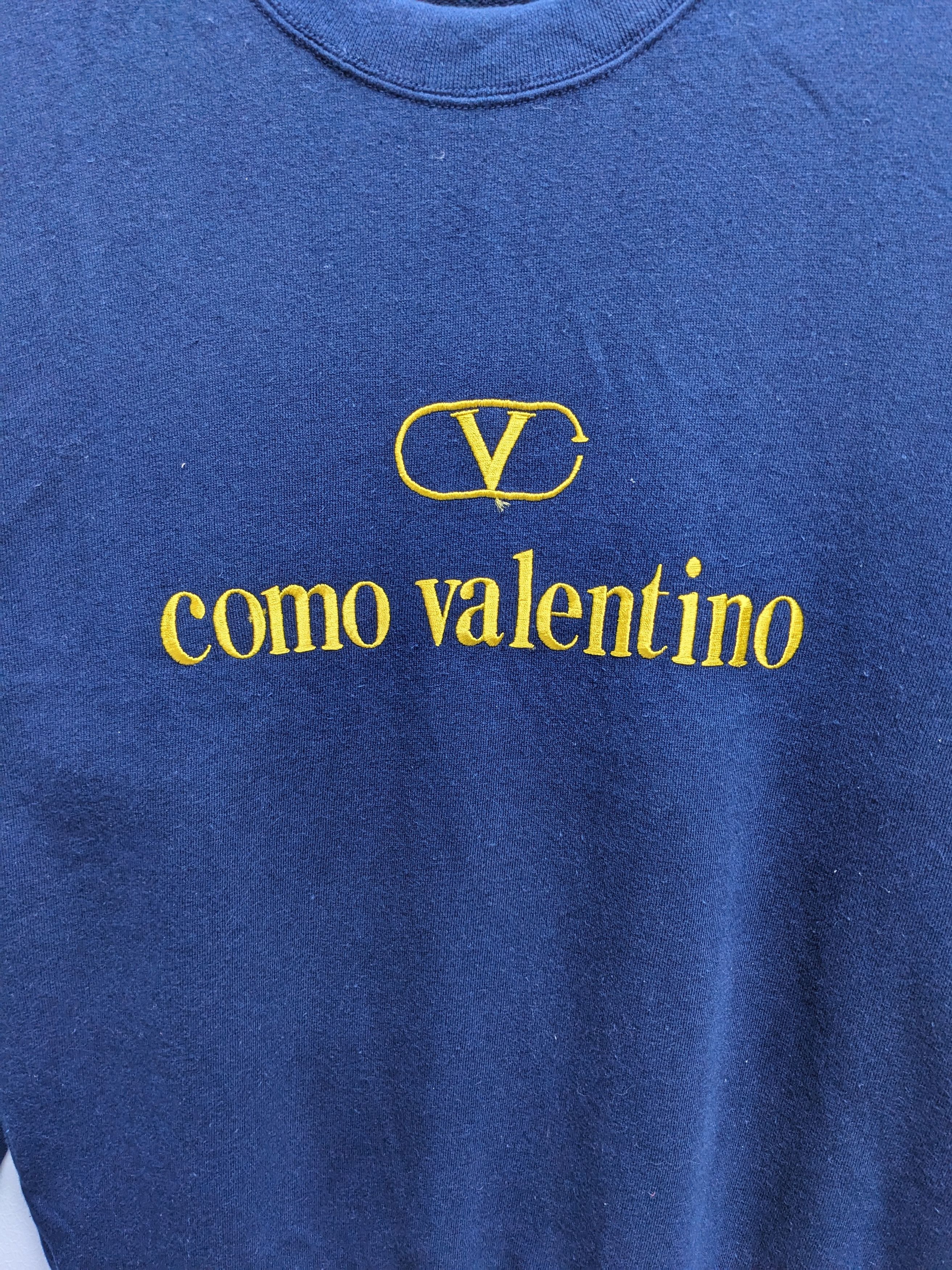 Designer × Valentino COMO VALENTINO DESIGNER STREETWEAR SWEATSHIRT Size US M / EU 48-50 / 2 - 3 Thumbnail