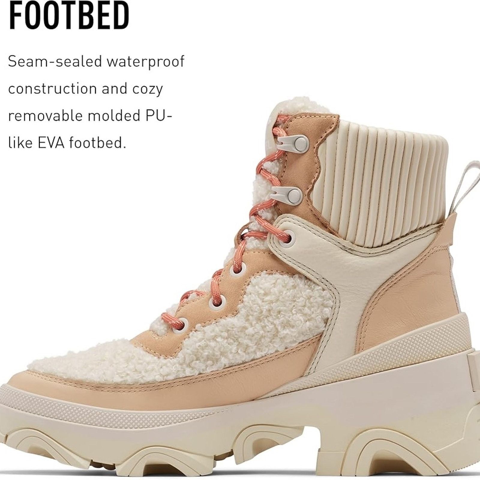 SOREL Sorel Tan and Cream Winter Boots Size US 7.5 / IT 37.5 - 6 Thumbnail