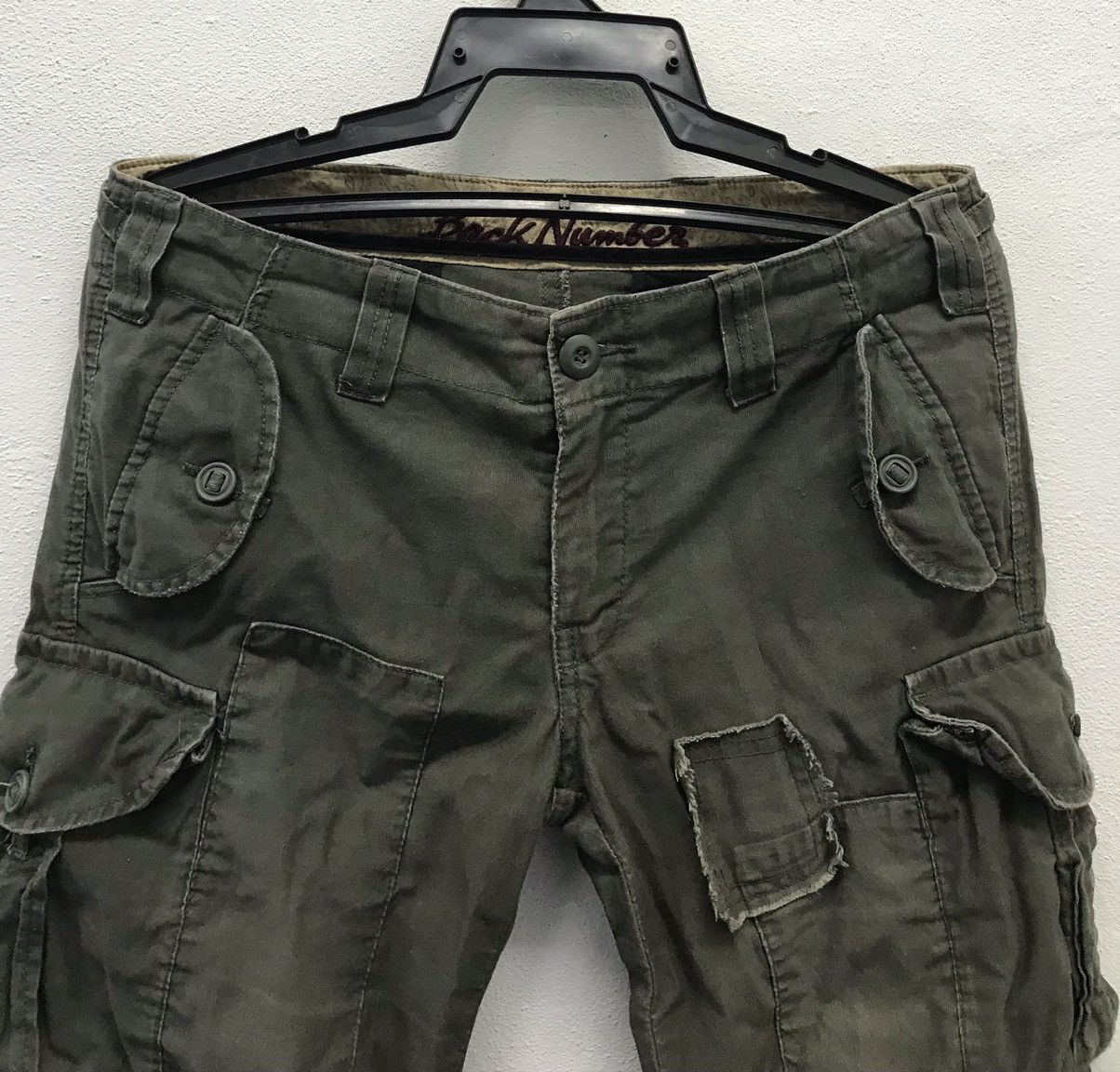 Japanese Brand × Vintage Vintage Back Number Cargo Pants Size US 33 - 3 Thumbnail