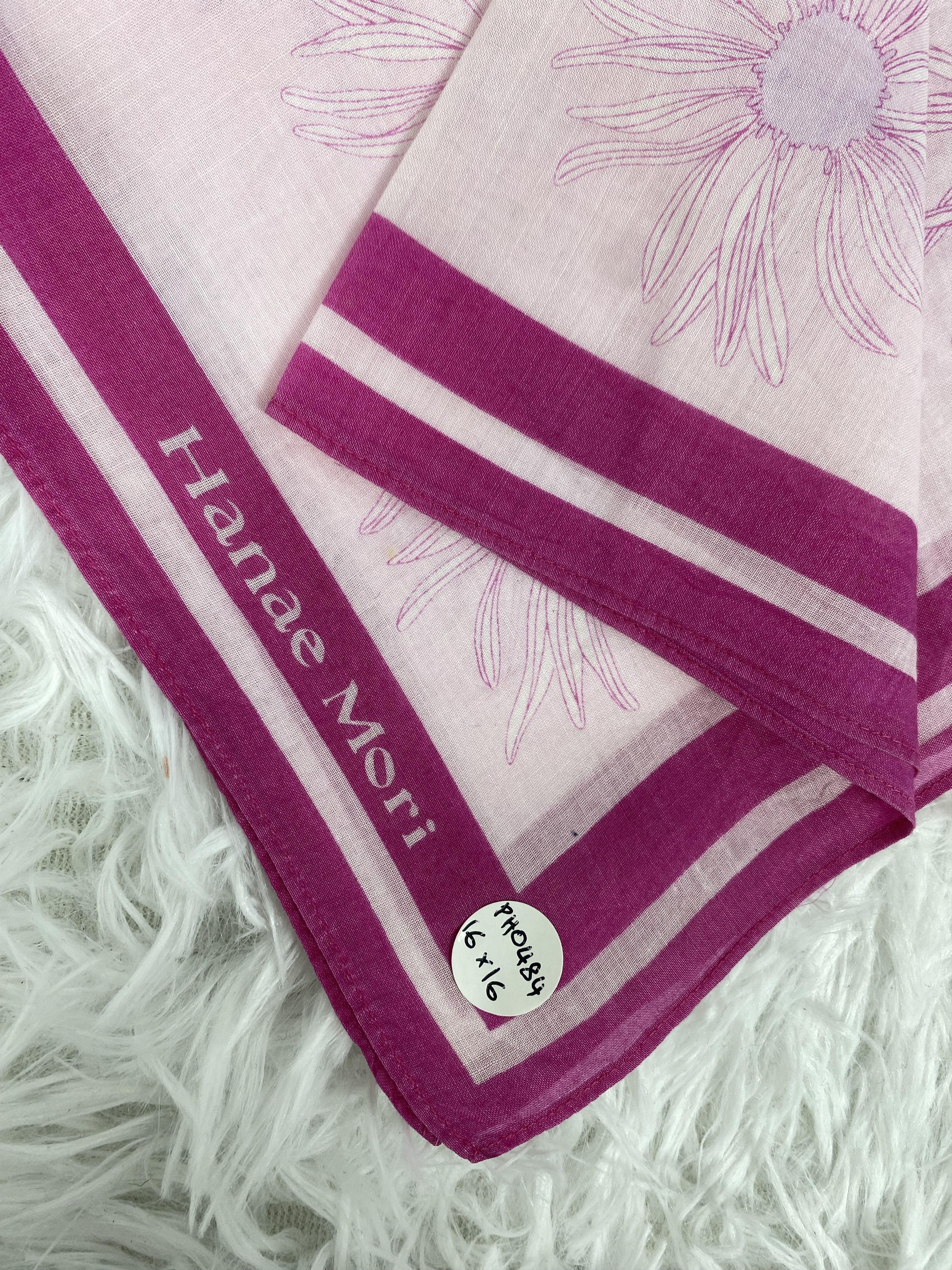 Hanae Mori Vintage Hanae Mori Handkerchief Neckerchief PH0484 Size ONE SIZE - 2 Thumbnail