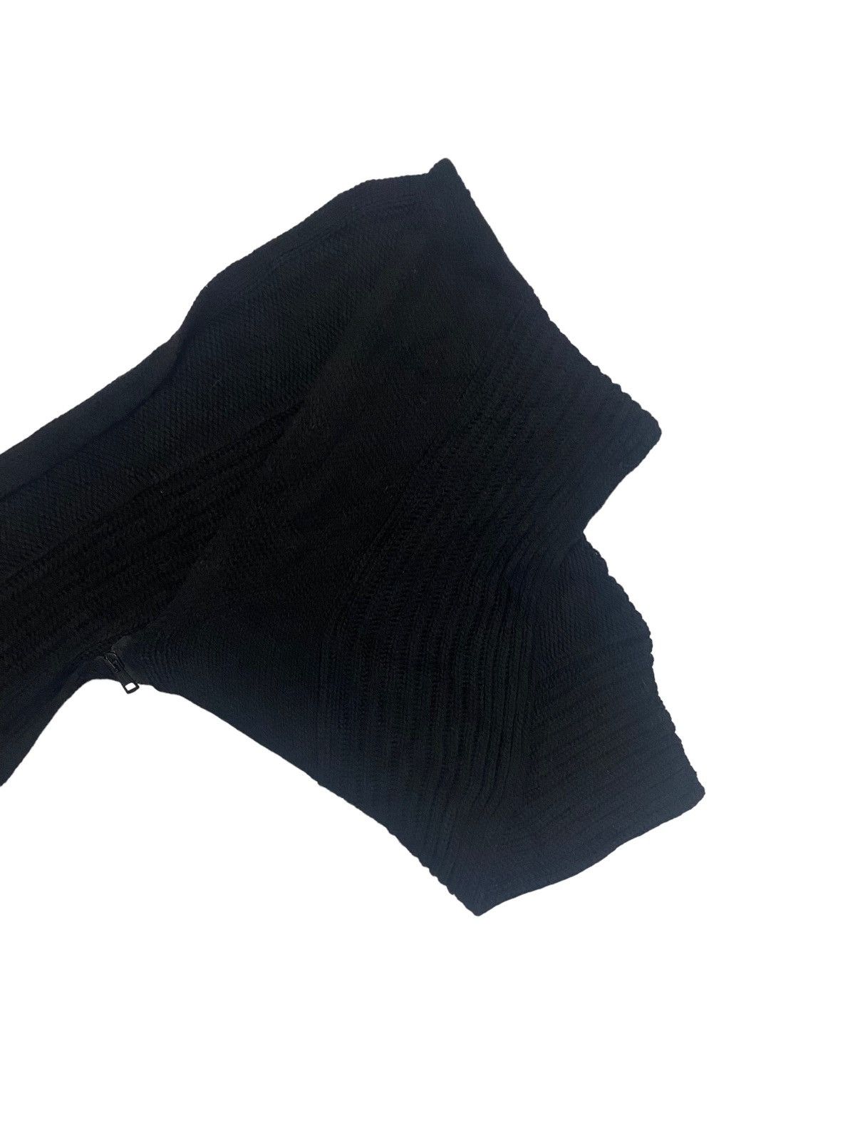 Ann Demeulemeester Ann Demeulemeester Zipper Knit Scarf Size ONE SIZE - 4 Thumbnail