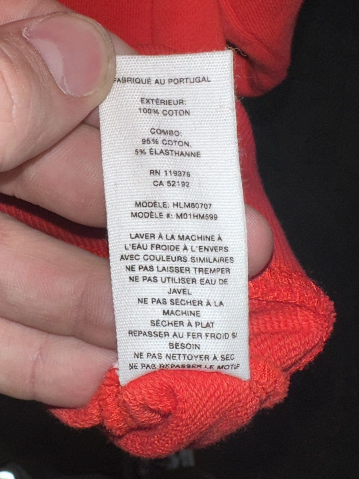 Helmut Lang HELMUT LANG LIFEGAURD LIFESAVER HOODIE SIZE M Size US M / EU 48-50 / 2 - 7 Thumbnail