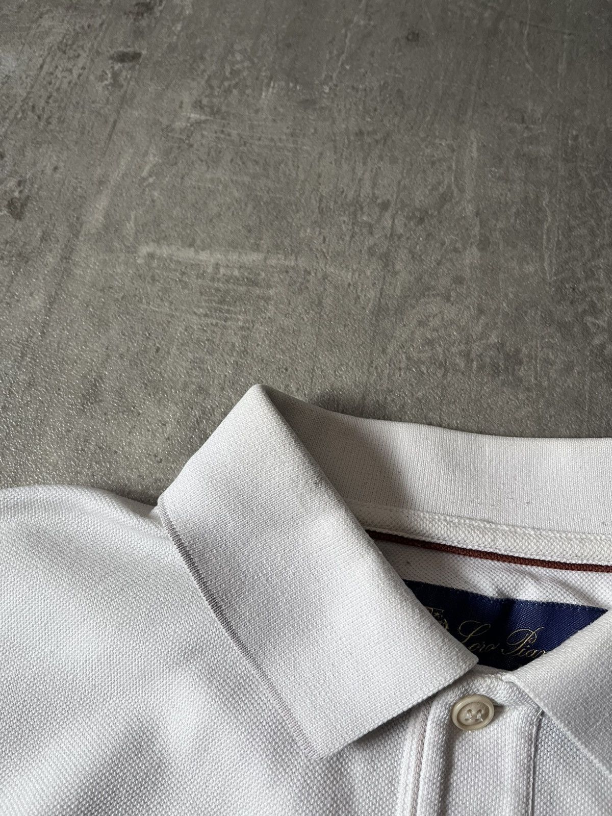 Loro Piana Loro Piana T-shirt Polo Regatta cotton white Size US XL / EU 56 / 4 - 7 Thumbnail