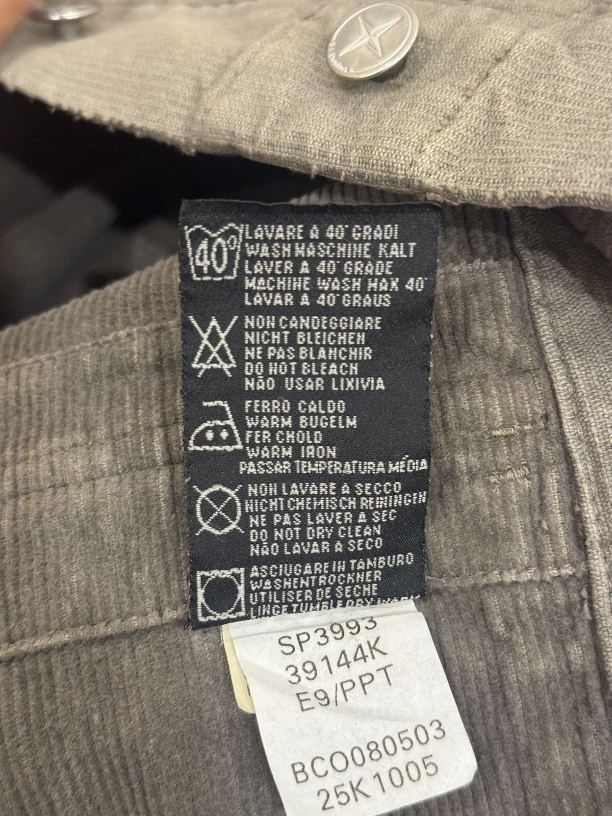 Stone Island vintage Stone Island corduroy jacket. Size US M / EU 48-50 / 2 - 13 Thumbnail