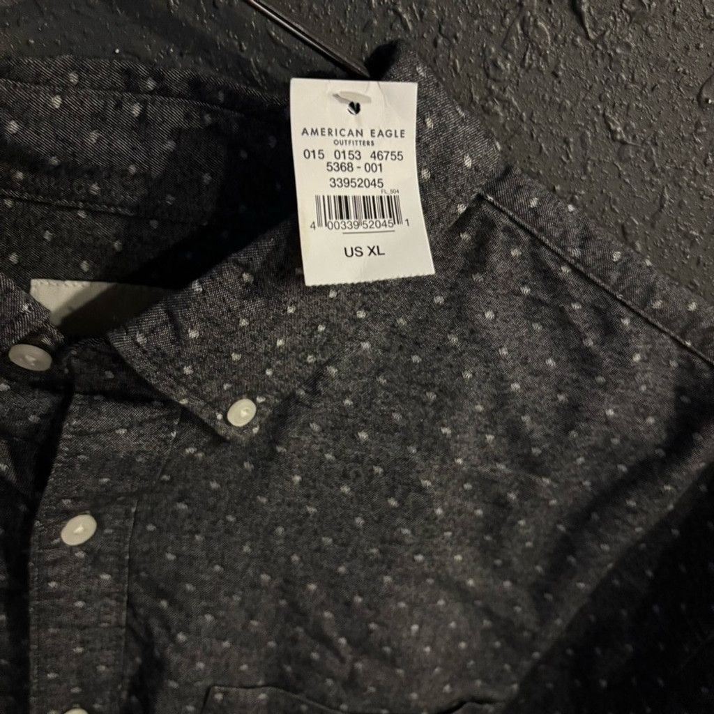 American Eagle Outfitters Men's American Eagle Button-Up Shirt Size US XL / EU 56 / 4 - 5 Thumbnail