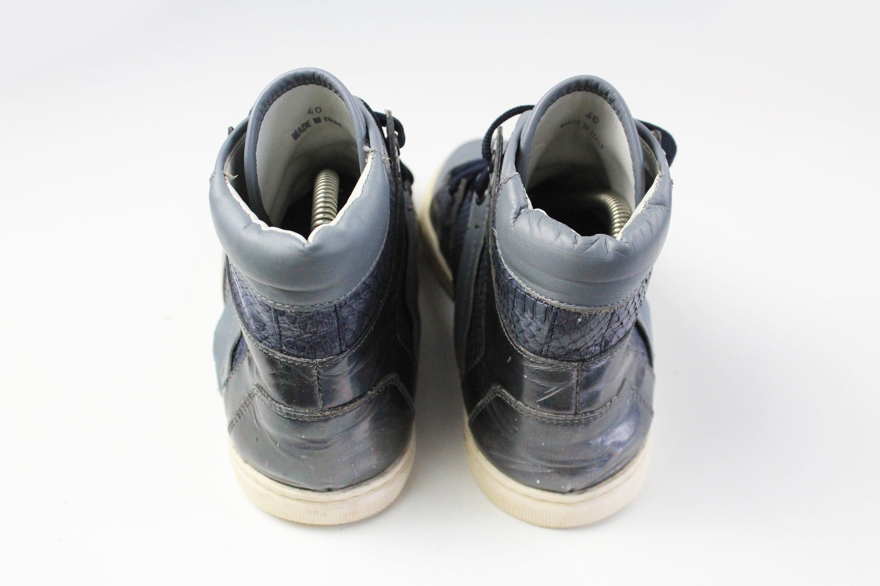 Lanvin Lanvin High Top Sneakers EUR 40 Size US 7 / EU 40 - 4 Thumbnail