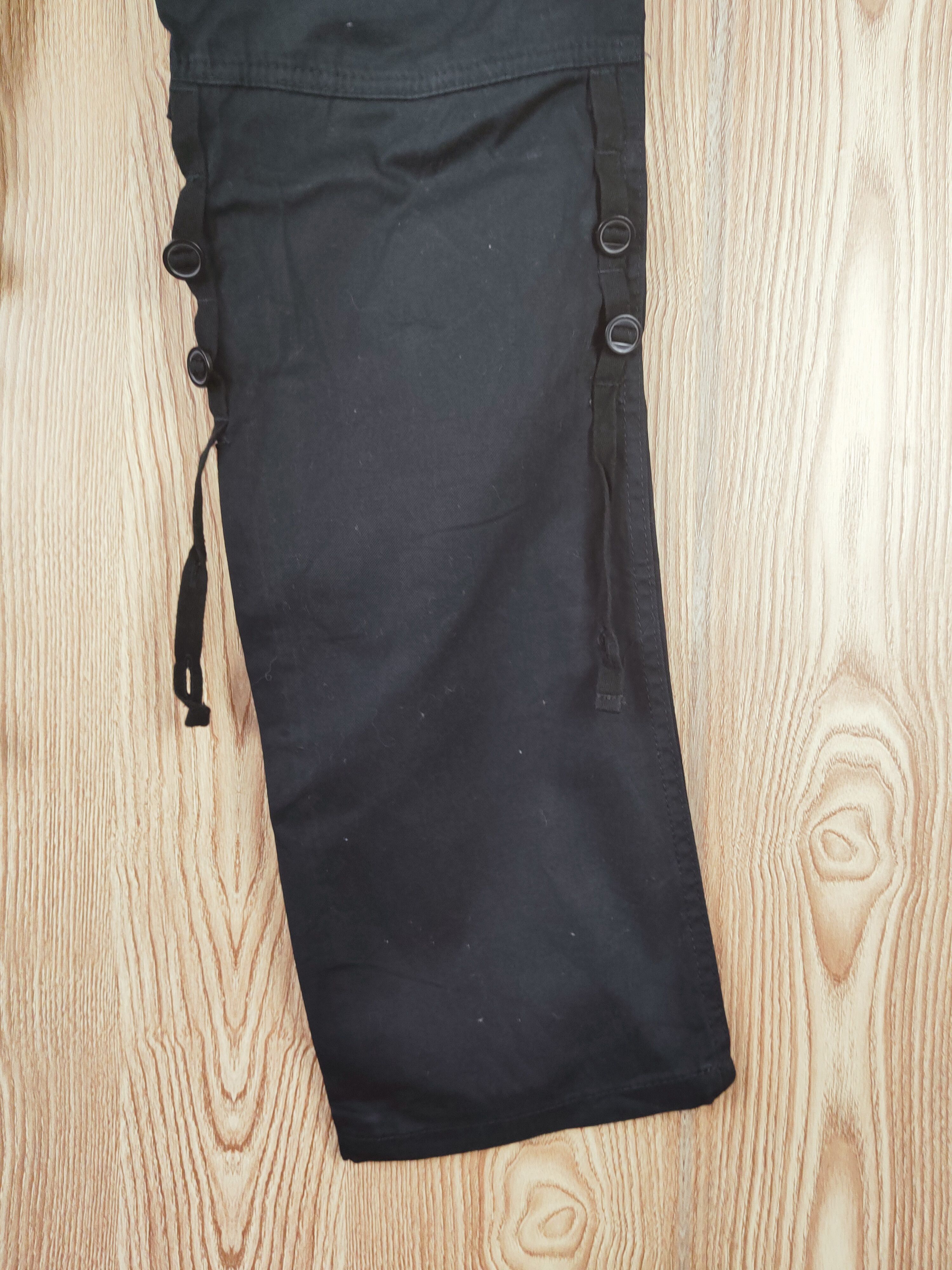 Japanese Brand Japanese Brand Black Multipocket Tactical Cargo Pants #W293 Size US 29 - 12 Thumbnail
