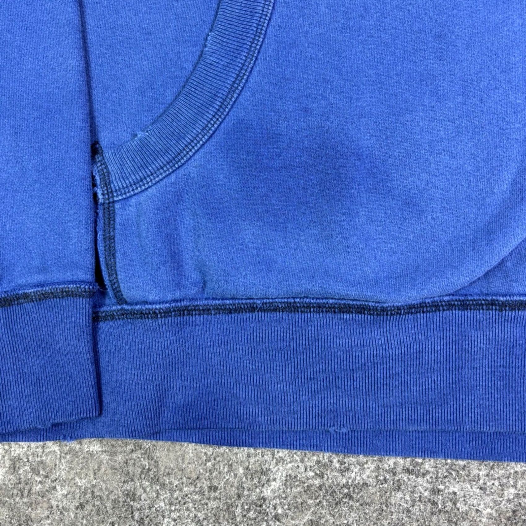 Aeropostale Aeropostale Hoodie Mens L Blue Athletics Distressed Graphic Pullover Size US L / EU 52-54 / 3 - 6 Thumbnail