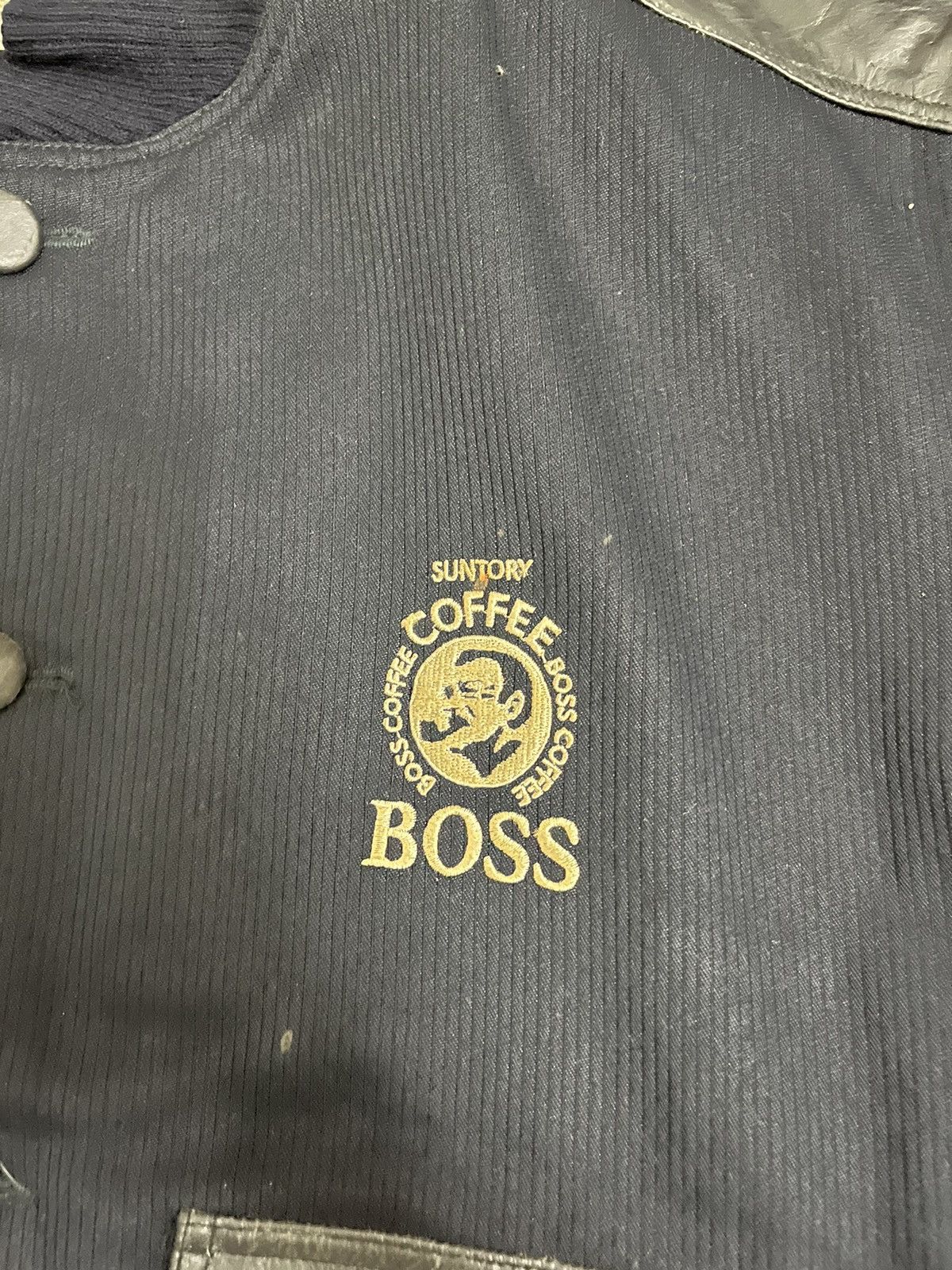 Japanese Brand × Vintage Vintage Suntory Original Design Coffee ‘BOSS’ Varsity Jacket Size US L / EU 52-54 / 3 - 5 Thumbnail