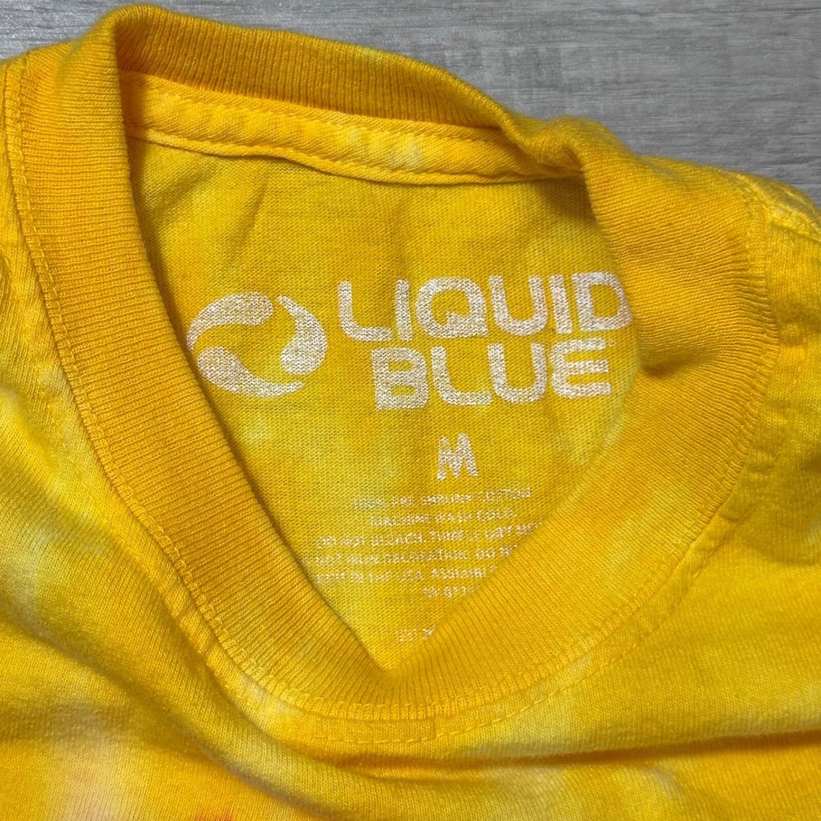 Liquid Blue Liquid Blue Shirt Ketchup Mustard Men's Medium Tie Dye Size US M / EU 48-50 / 2 - 7 Thumbnail