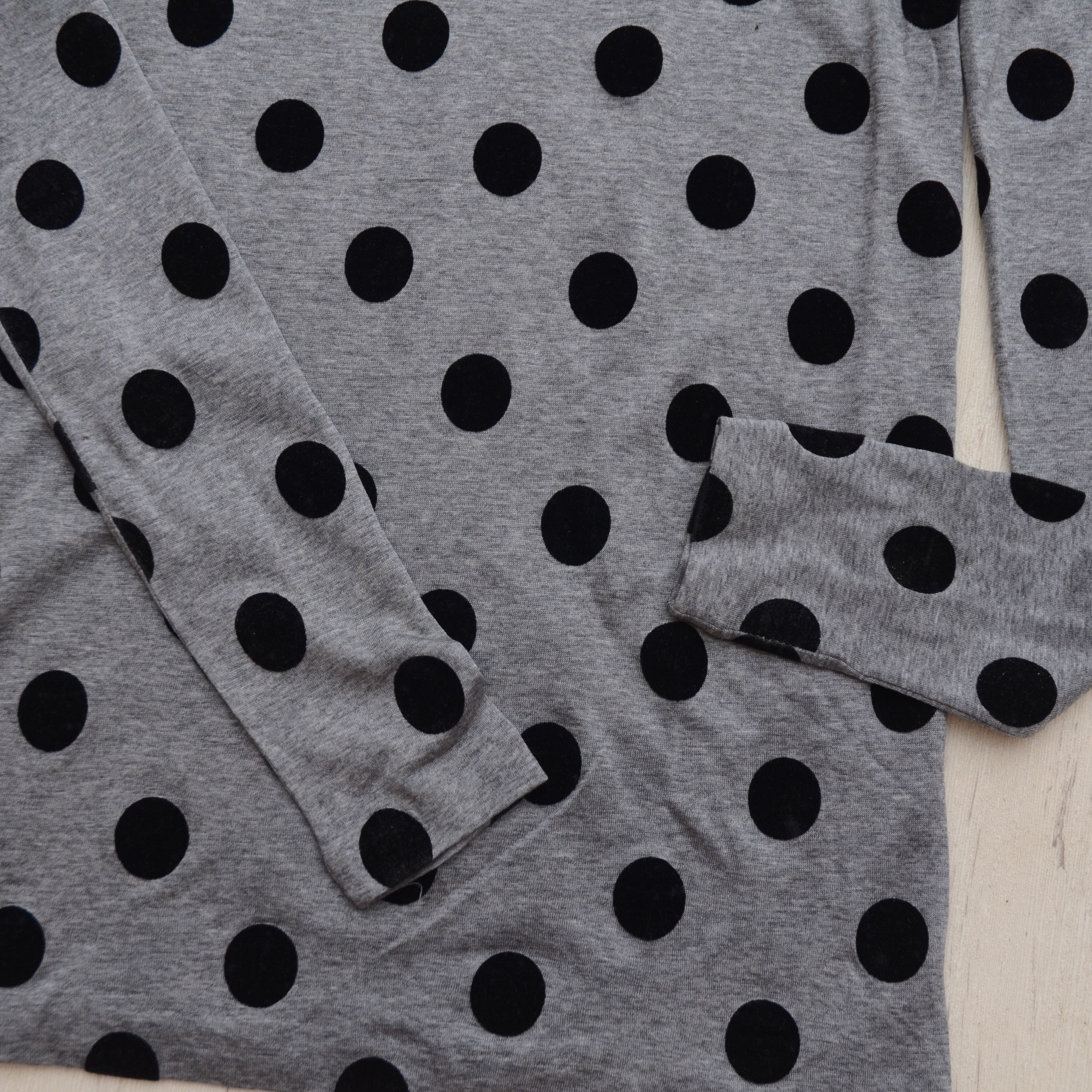 Other IL POIS forte_forte T-Shirt 100% Wool Black Chic Polka Dot Size M / US 6-8 / IT 42-44 - 5 Thumbnail