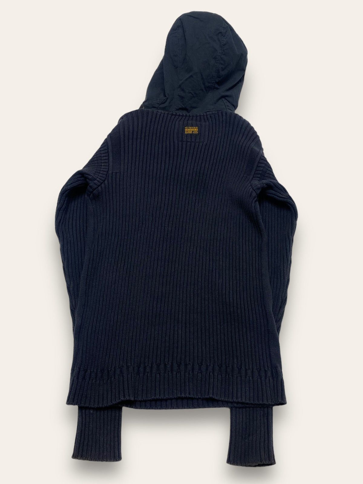 G-Star Vintage G STAR Crazy Unique Hooded Face Mask Knit Sweater Size US XS / EU 42 / 0 - 9 Thumbnail