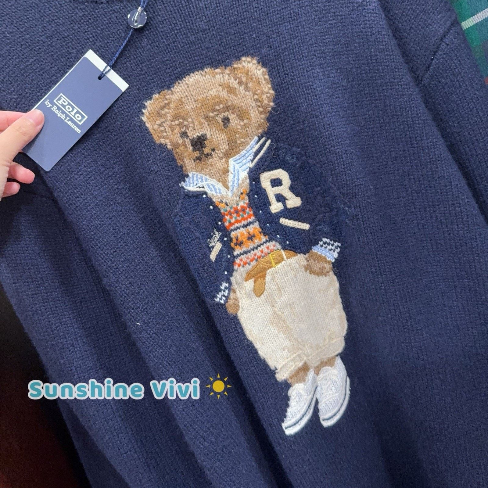 Ralph Lauren NWT Polo By Ralph Lauren Women Crewneck Bear Sweater Dress M Size M / US 6-8 / IT 42-44 - 6 Thumbnail