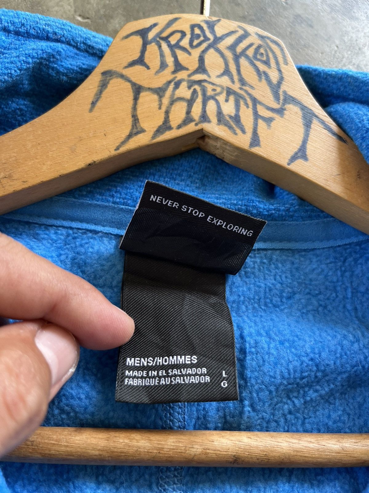 Japanese Brand × The North Face 🔥The North Face Half Zipper Fleece Sweetshirts Size US L / EU 52-54 / 3 - 6 Thumbnail