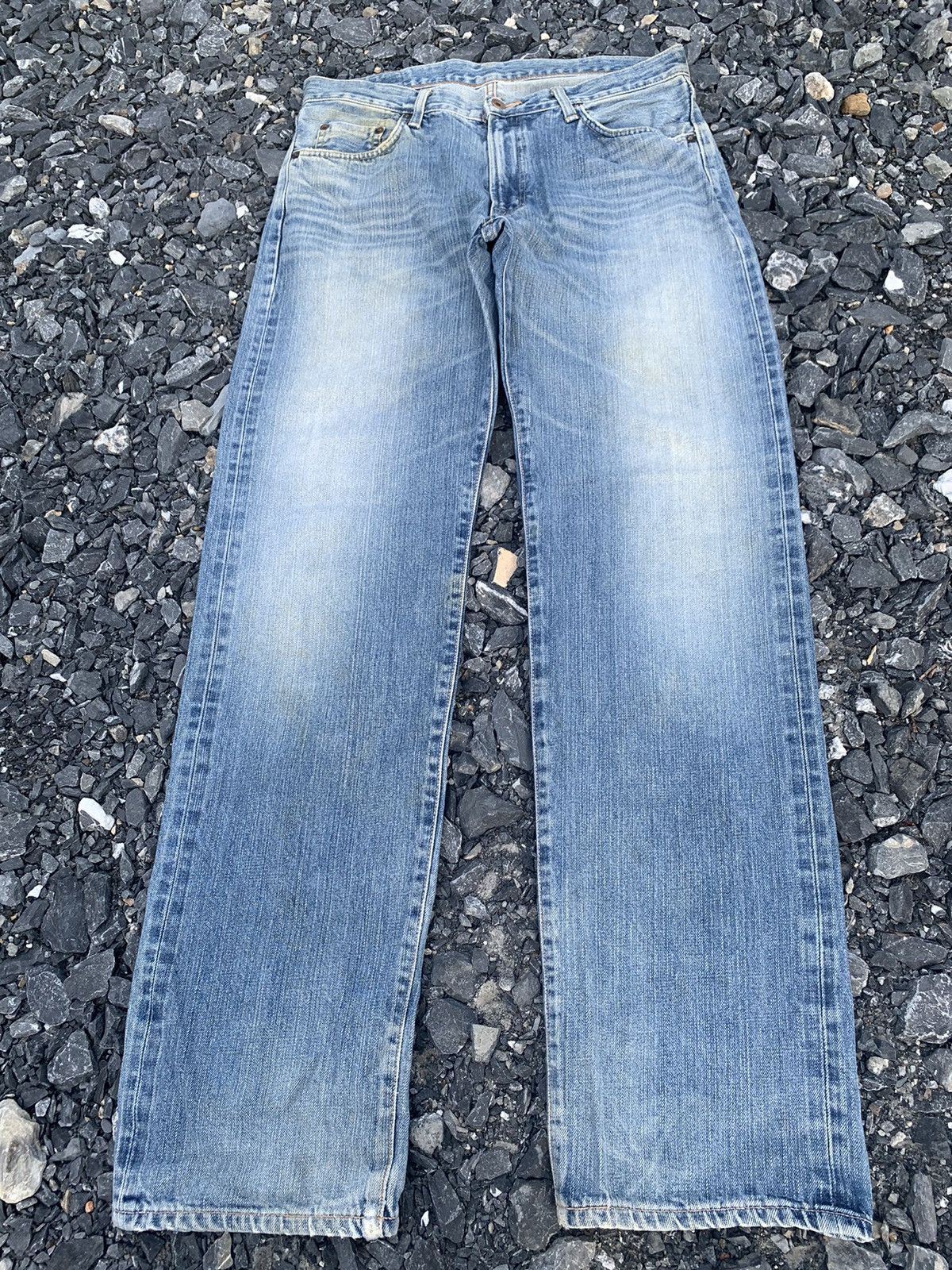 Kapital VINTAGE EDWIN 505XX SELVEDGE FADED JAPANESE DISTRESSED DENIM Size US 34 / EU 50 - 2 Thumbnail