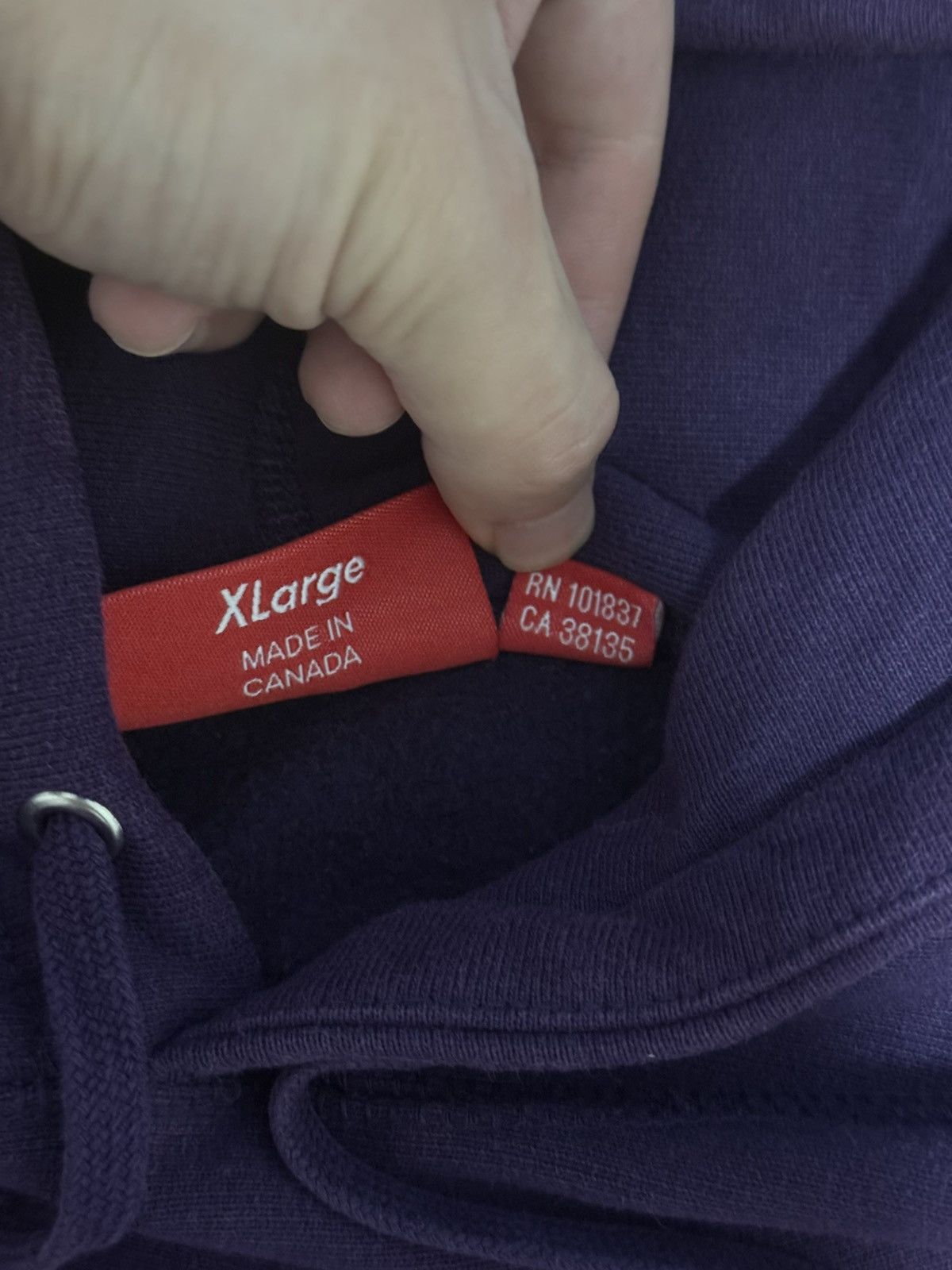 Supreme Supreme fw23 purple on purple box logo hooded sweatshirt Size US XL / EU 56 / 4 - 5 Thumbnail