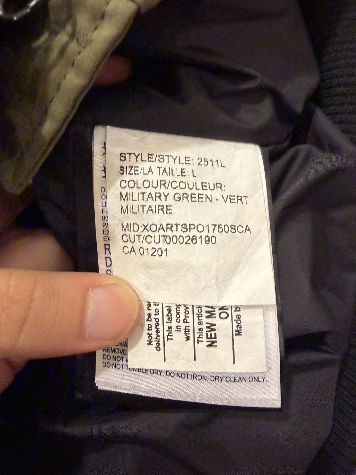 Canada Goose Canada Goose WMNs Finnegan Down Long Parka - Olive Size L / US 10 / IT 46 - 5 Thumbnail