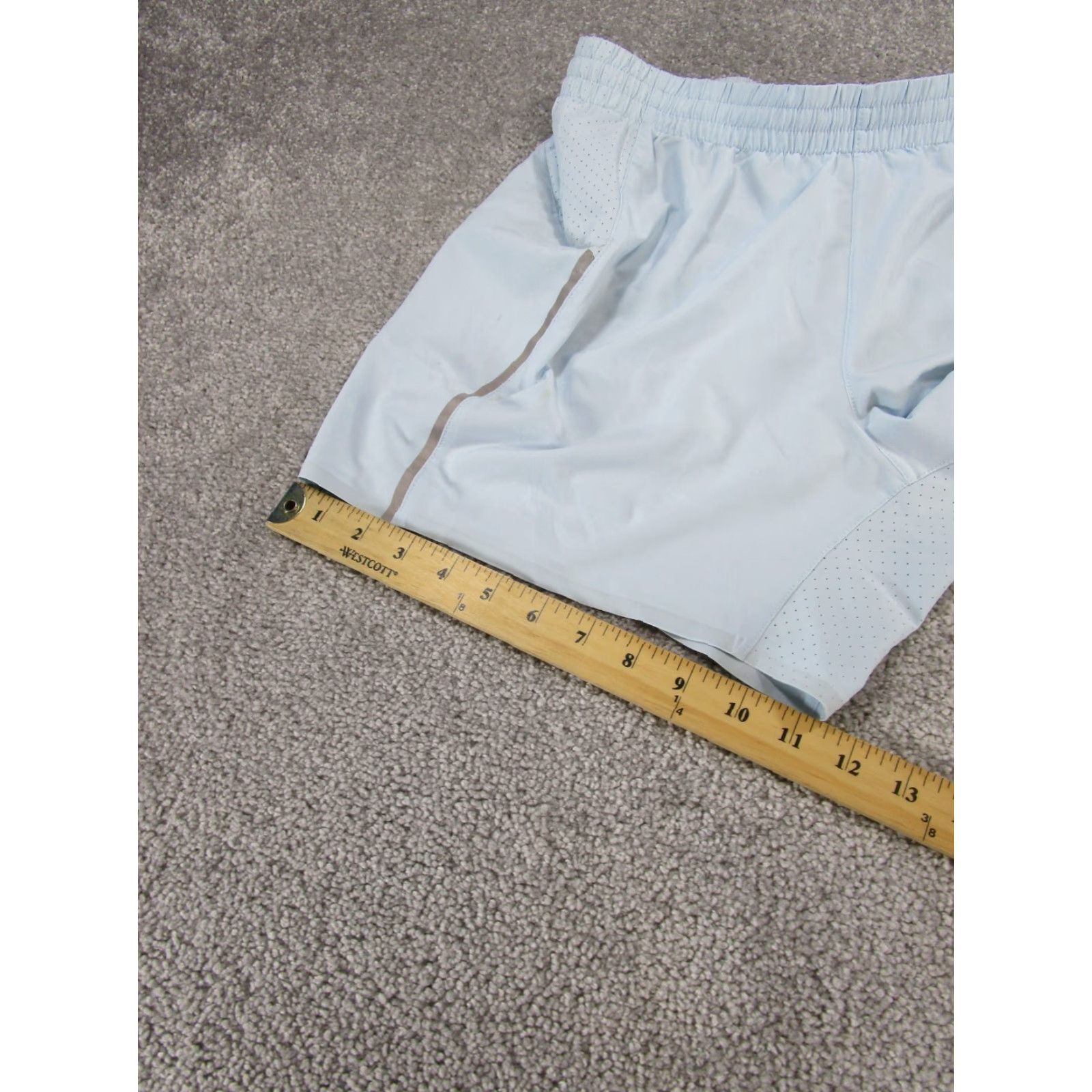 Vintage VINTAGE VRST Athletic Shorts Womens Medium Light Blue Lightweight with Liner Gym Workout Cross Training Sports Size 32" / US 10 / IT 46 - 7 Thumbnail
