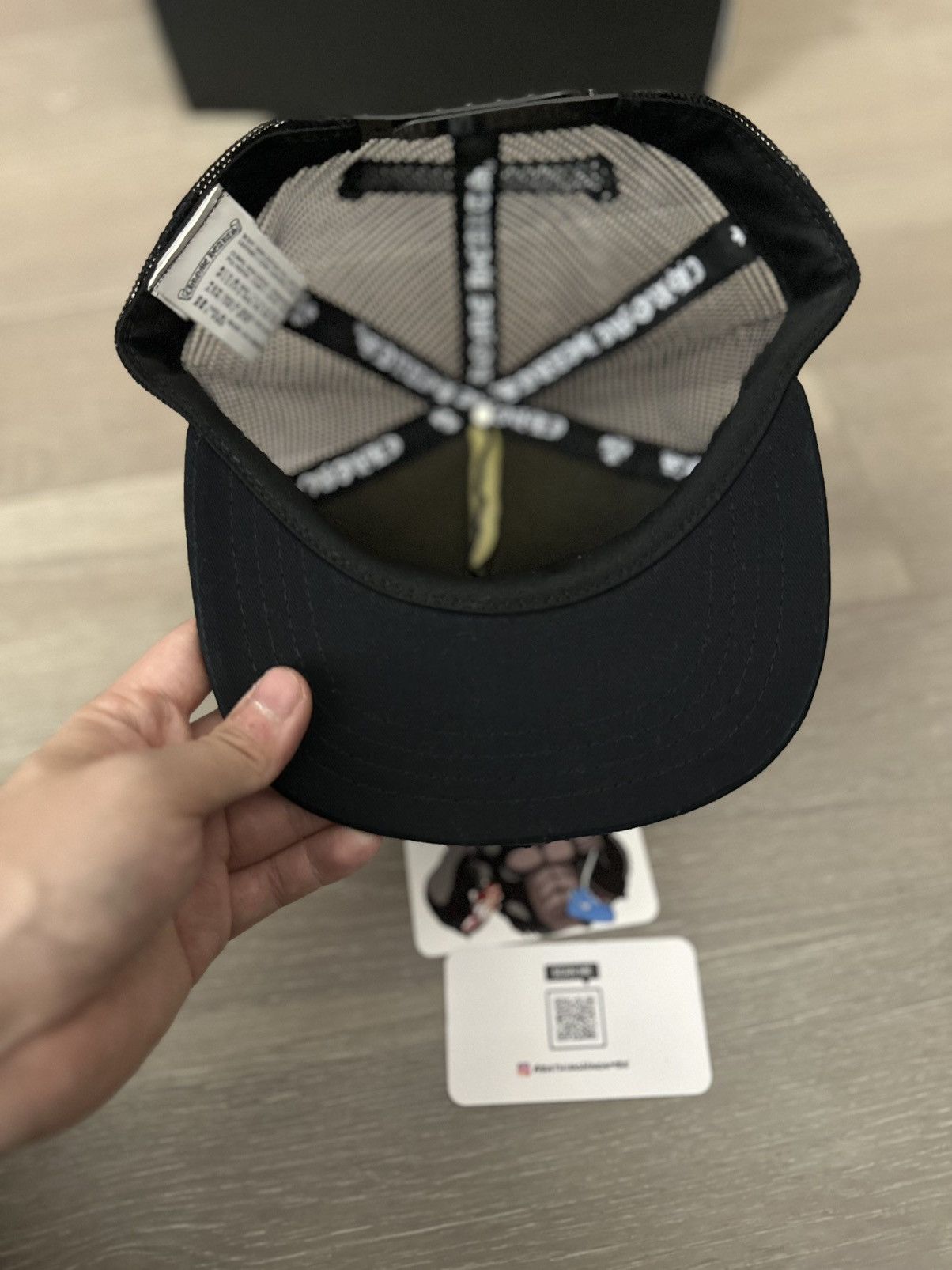 Chrome Hearts Chrome Hearts Matty Boy Chomper Trucker Hat 'Black/Sliver' Size ONE SIZE - 5 Thumbnail
