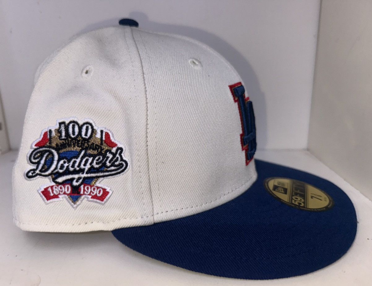 New Era LA Dodgers 100th Anniversary (Olympic) FITTED 7 3/8 New Era Size ONE SIZE - 2 Thumbnail