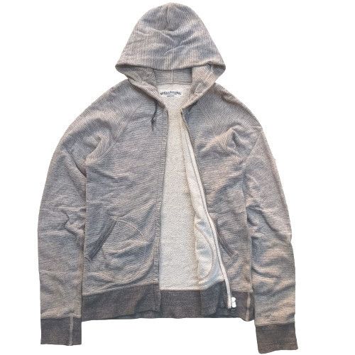 Japanese Brand × Spellbound Spellbound Japan stripes grey casual zipper hoodie Size US M / EU 48-50 / 2 - 2 Thumbnail
