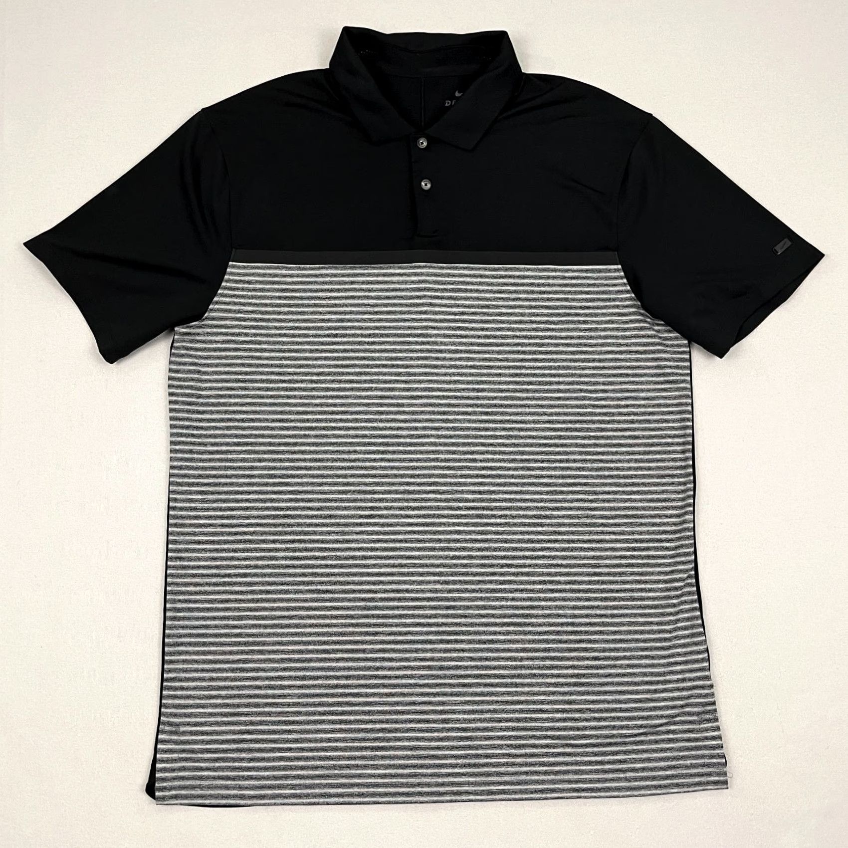 Nike Nike Tiger Woods Shirt Mens M Black Active Dri-Fit Performance Golf Casual Size US M / EU 48-50 / 2 - 2 Thumbnail