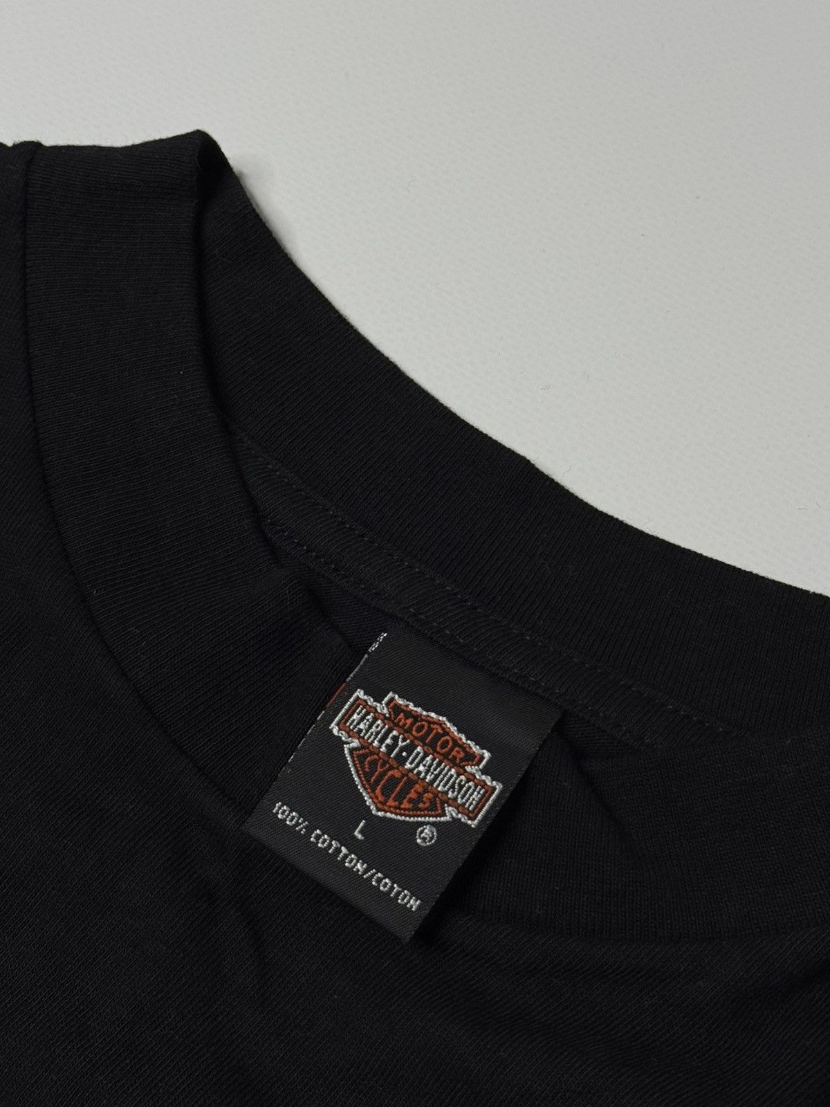 Harley Davidson Vintage Rare 2000 Harley Davidson Motorcycles tee flames y2k Size US L / EU 52-54 / 3 - 5 Thumbnail