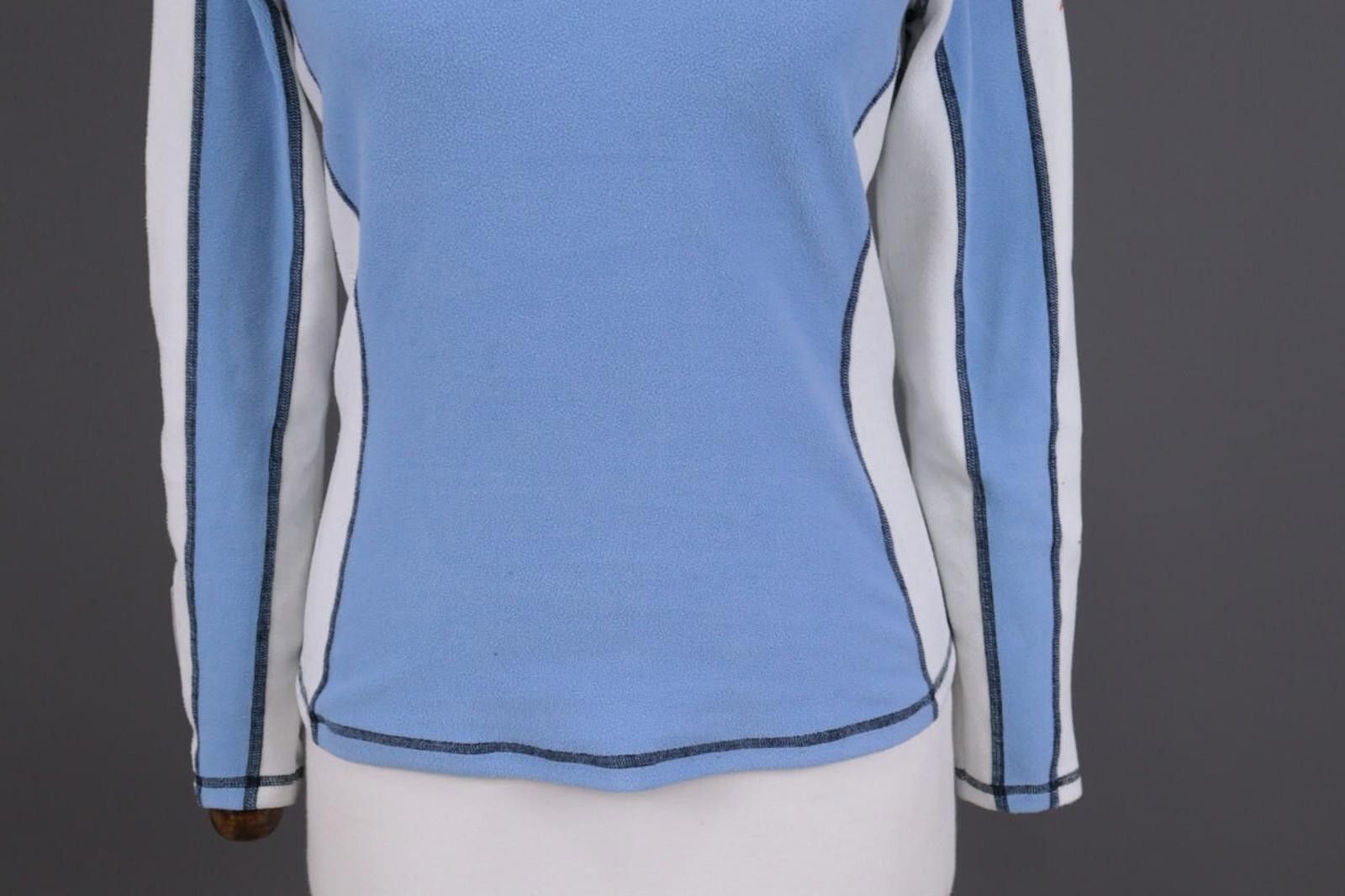 KJUS Kjus Blue Collorblock High Neck Activewear Sweater Size M Size M / US 6-8 / IT 42-44 - 3 Thumbnail