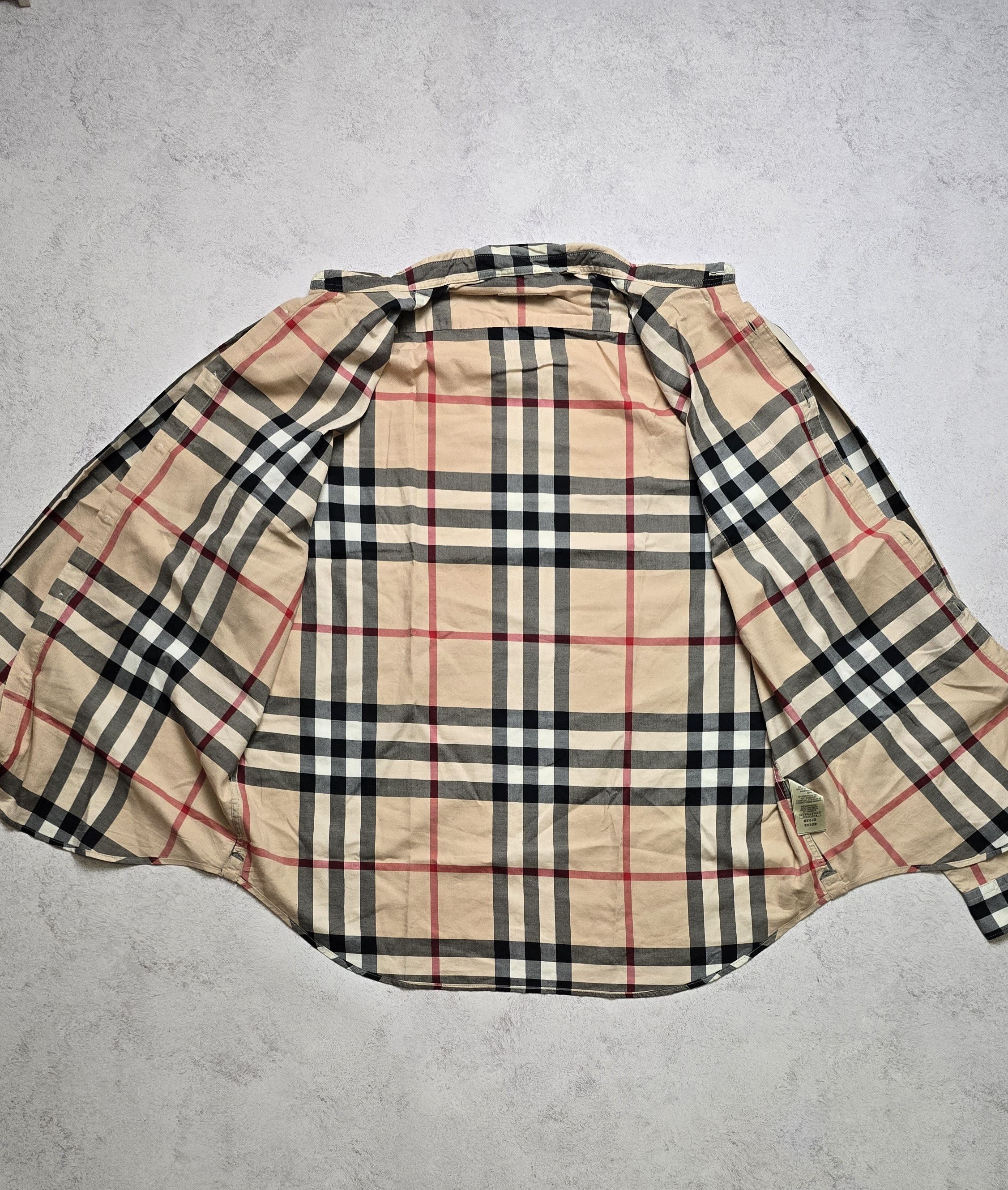 Burberry Burberry Brit Nova Check Shirt Long Sleeve Luxury Size US XL / EU 56 / 4 - 13 Thumbnail