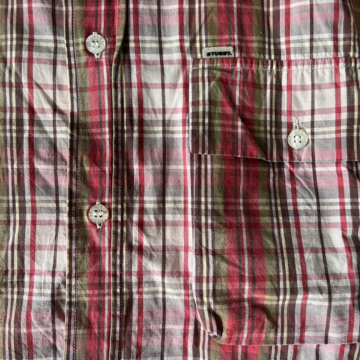 Stussy Stussy plaid shirt button up Size US M / EU 48-50 / 2 - 4 Thumbnail