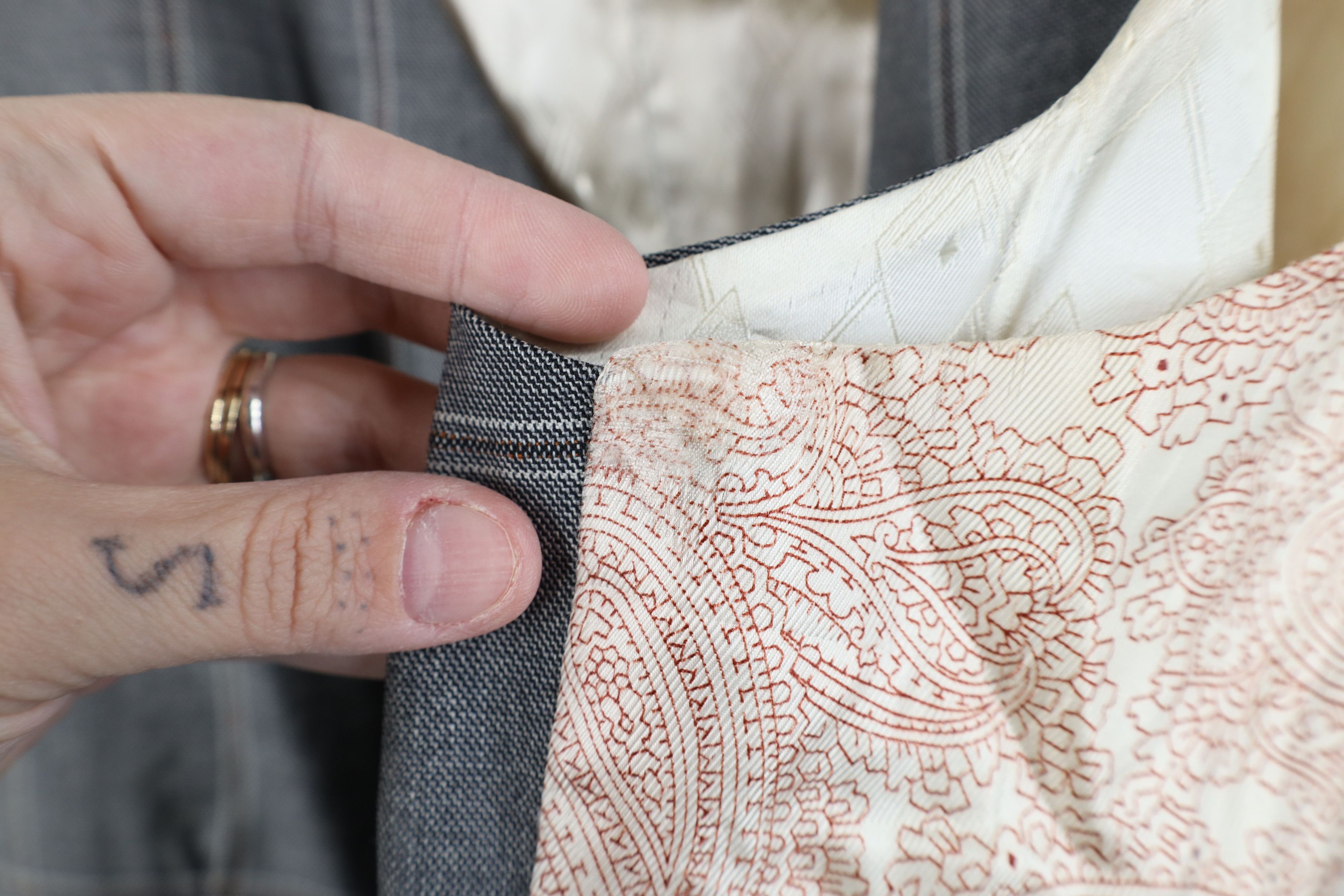 Vintage Vintage 70s Streetwear Wool Buckle Back Suit Vest Jacket Size US M / EU 48-50 / 2 - 9 Thumbnail