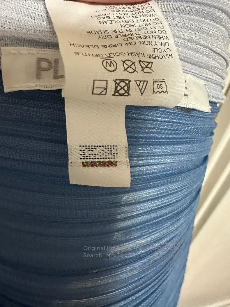 Issey Miyake Issey Miyake size:one size Blue Camisole Top Size XXS / US 00 / IT 34 - 4 Thumbnail