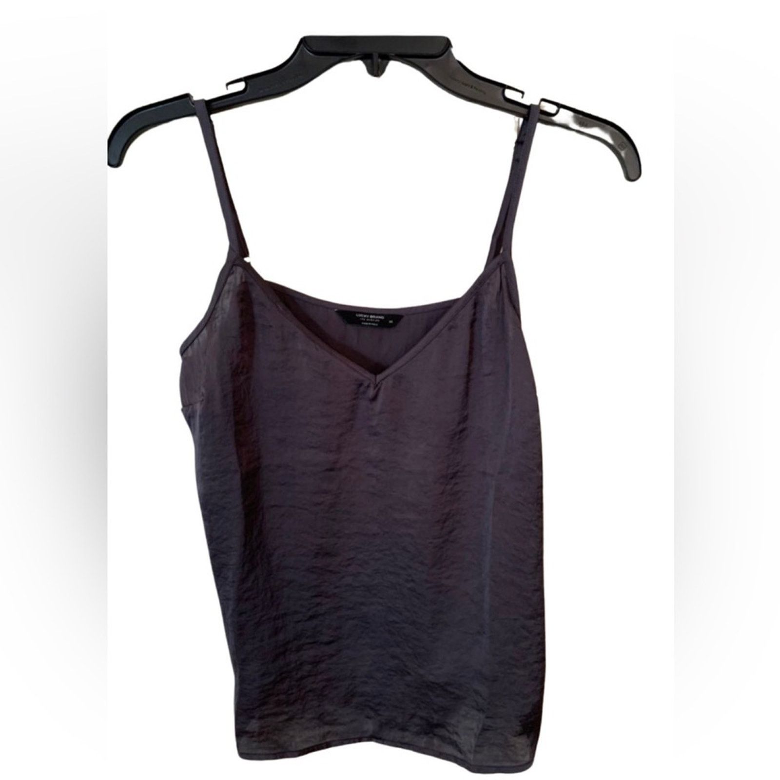 Lucky Brand Lucky Brand Grey Adjustable Strap V Neck Tank Top Size XS Size XS / US 0-2 / IT 36-38 - 6 Thumbnail
