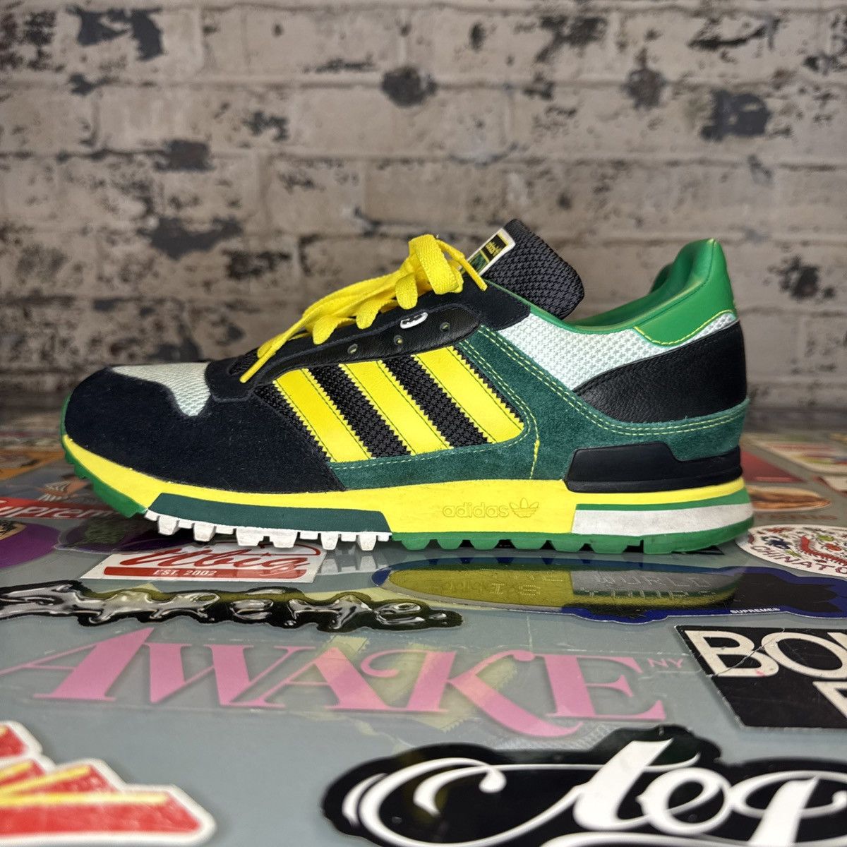 Adidas Adidas ZX600 CLAW Sz 9 Black, Green, Yellow No Box Size US 9 / EU 42 - 1 Thumbnail