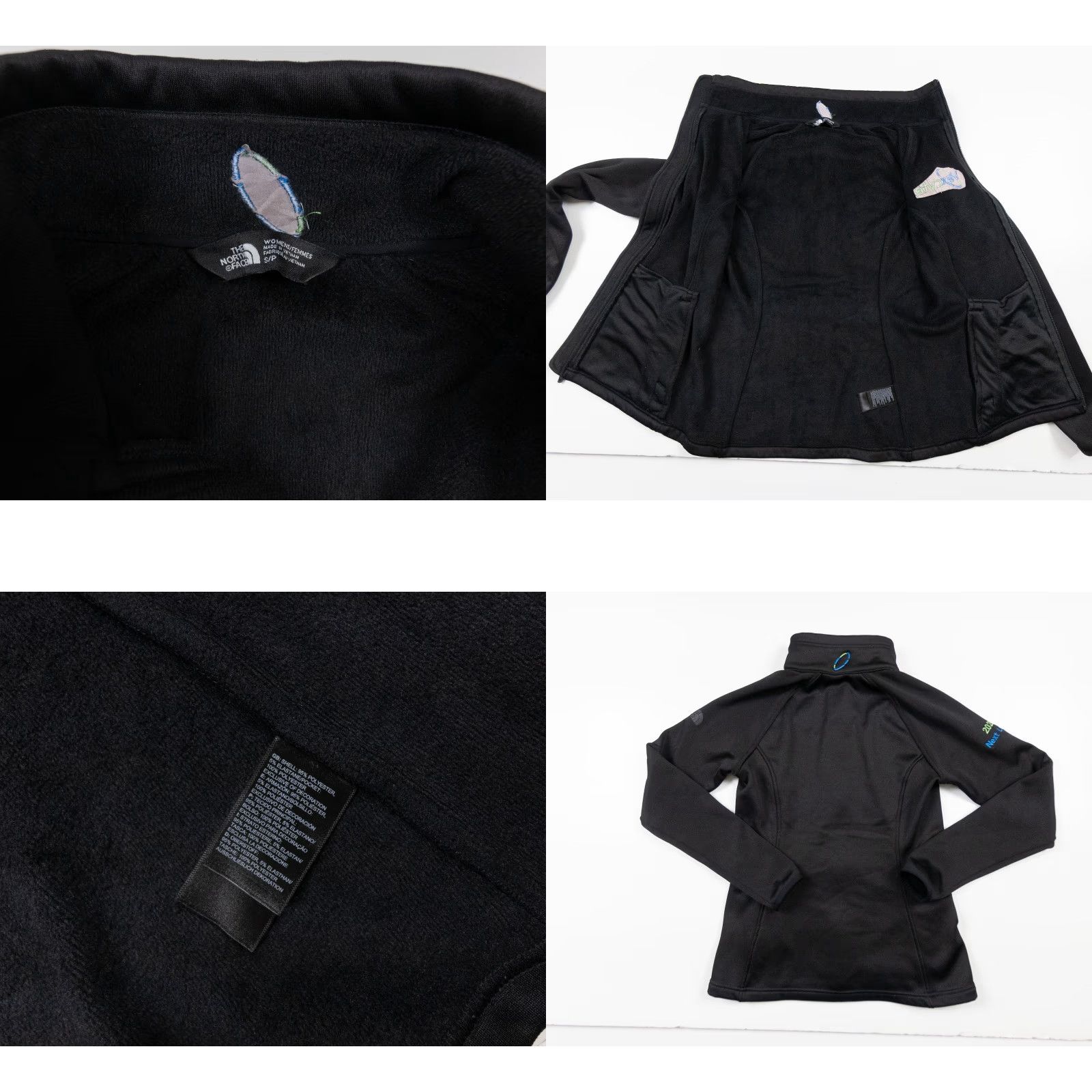 The North Face The North Face Canyon Flats The North Face Jacket Women's Small Black Full Zip Canyon Flats Fleece Adult Size S / US 4 / IT 40 - 8 Thumbnail