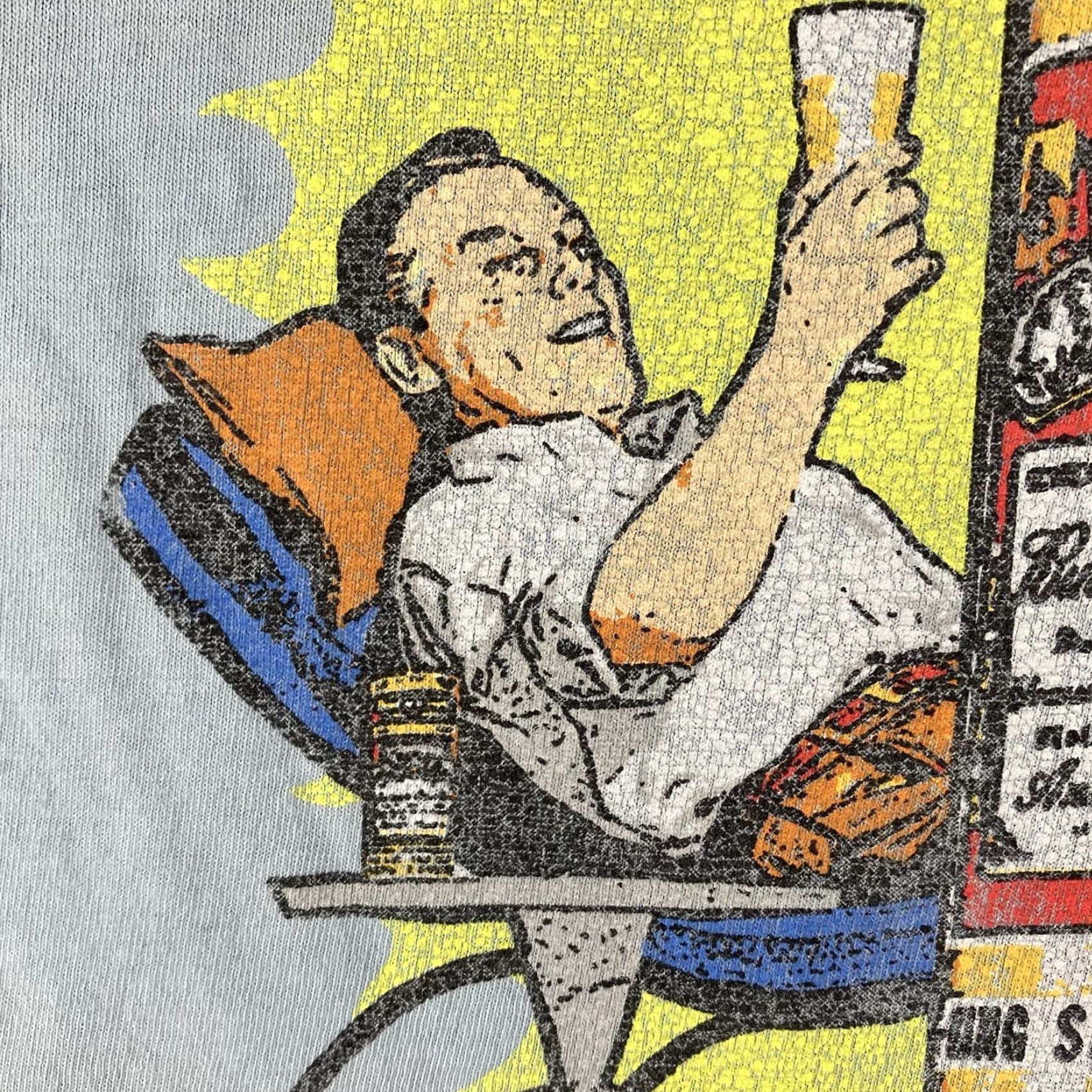 Budweiser Budweiser Shirt Men L Blue Graphic Tee Short Sleeve Crew Neck 50s Retro Beer Happy Mens Size US L / EU 52-54 / 3 - 5 Thumbnail