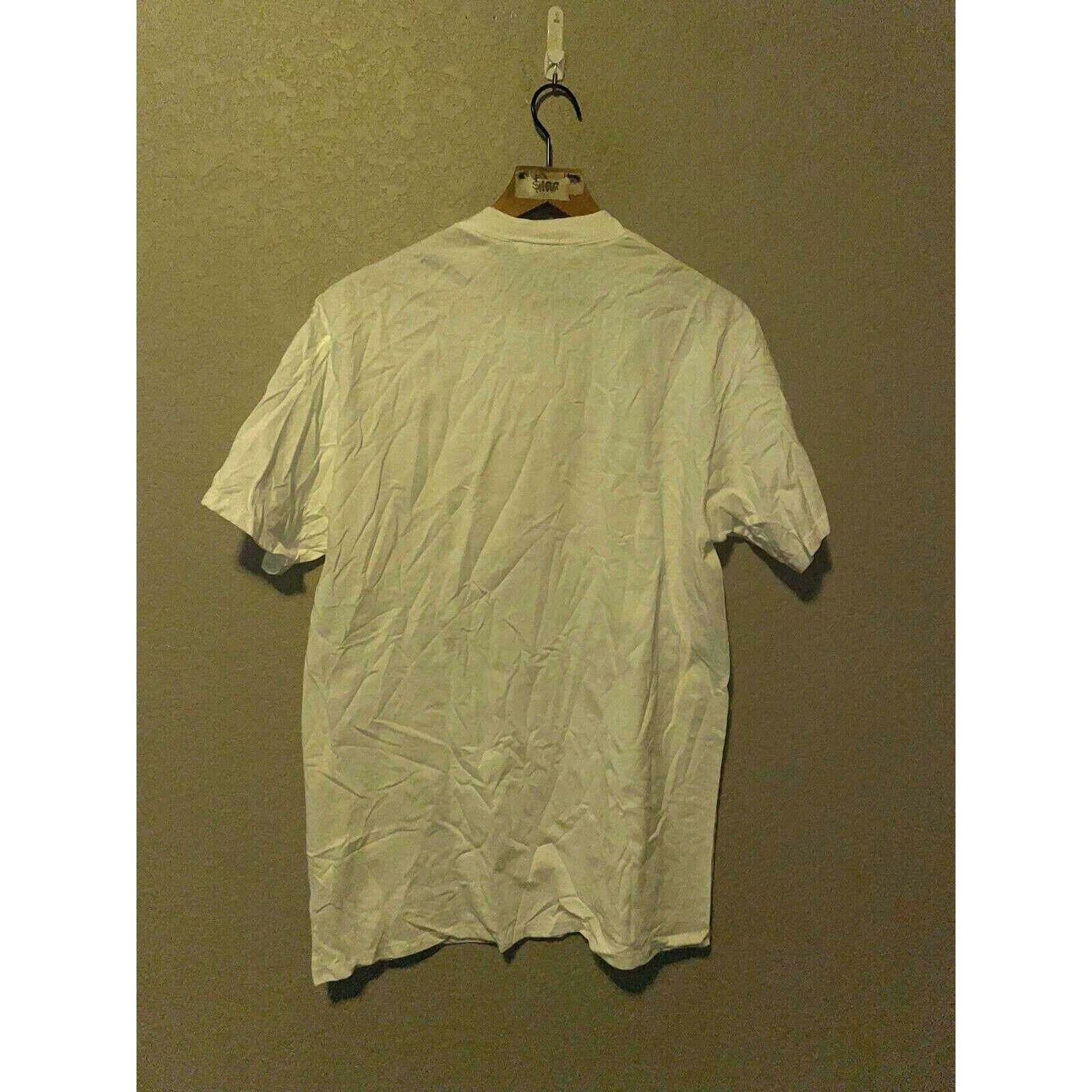 Jerzees × Vintage Vintage Bar Harbor Maine Shirt Flower Garden White L Tee Size L / US 10 / IT 46 - 7 Thumbnail