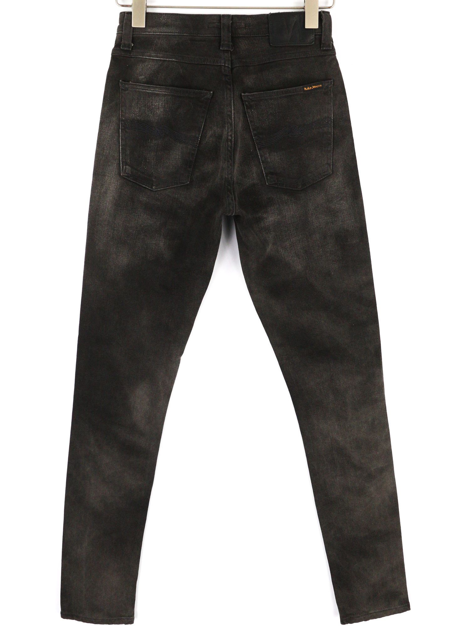 Nudie Jeans PIPE LED W28/L32 Grey Marble Organic Skinny Jeans 81921 Size US 28 / EU 44 - 2 Thumbnail