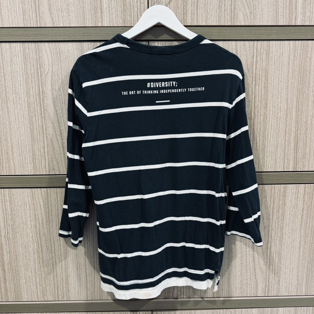 Hang Ten HANG TEN STRIPED TEE 3 Quater Sleeve Size US M / EU 48-50 / 2 - 2 Thumbnail