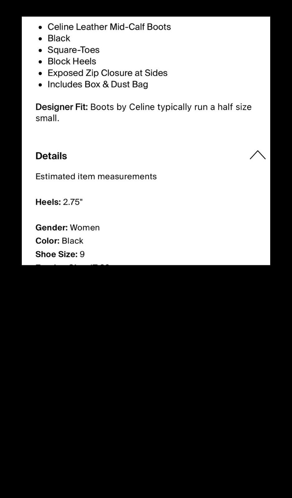 Celine Celine Black and Brown Leather Heeled Boots Size US 9 / IT 39 - 9 Thumbnail