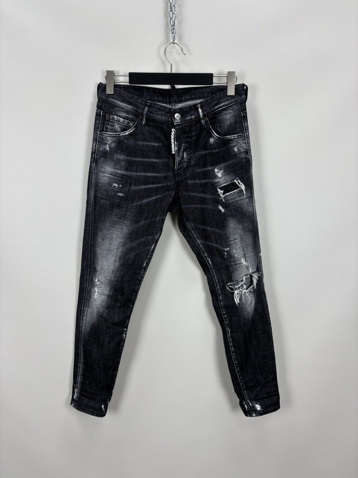 Dsquared2 × Japanese Brand Womens jeans Dsquared2 Size 38 Color Black Size 26" / US 2 / IT 38 - 1 Thumbnail