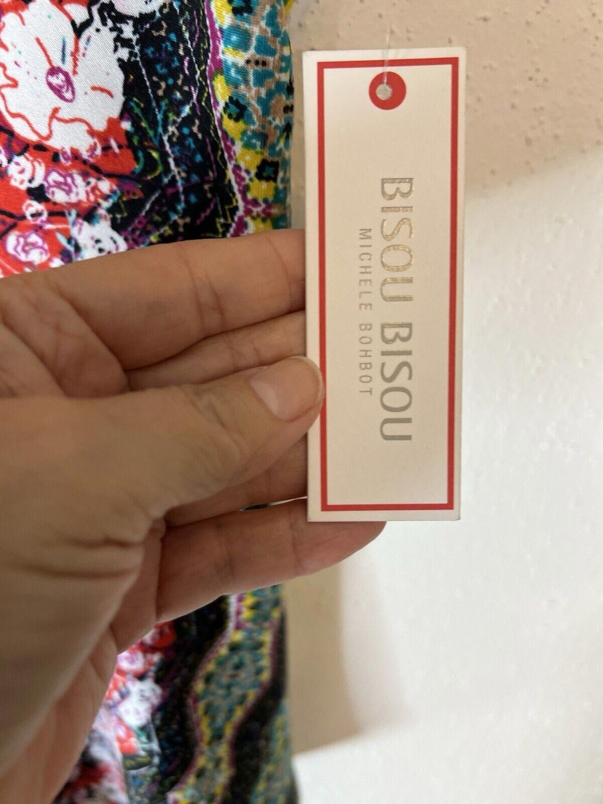 Designer NWT bisou bisou Large Sleeveless Top Size L / US 10 / IT 46 - 4 Thumbnail