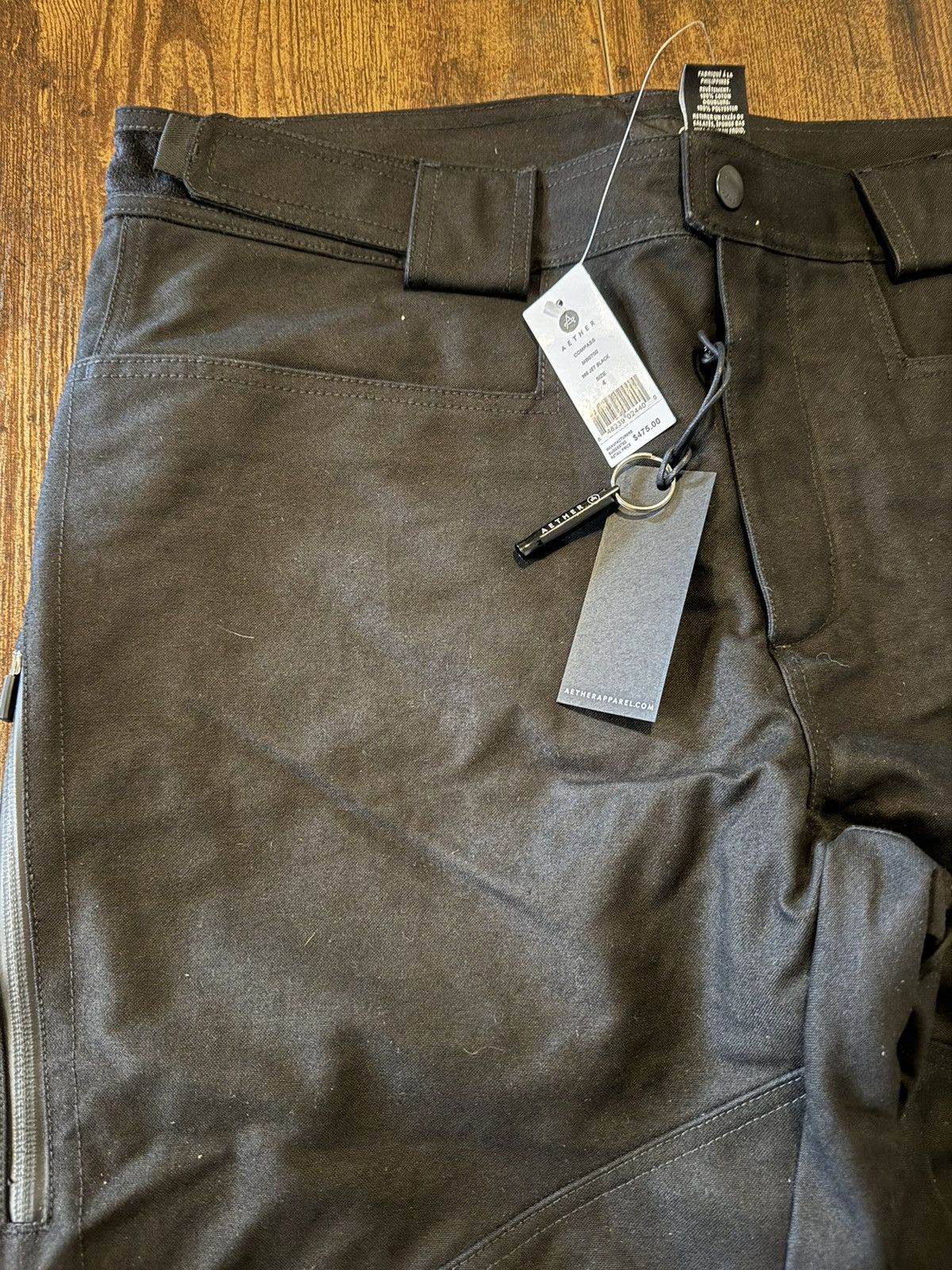 Aether Apparel Aether Compass L Ski pants in Jet Black Size US 36 / EU 52 - 2 Thumbnail