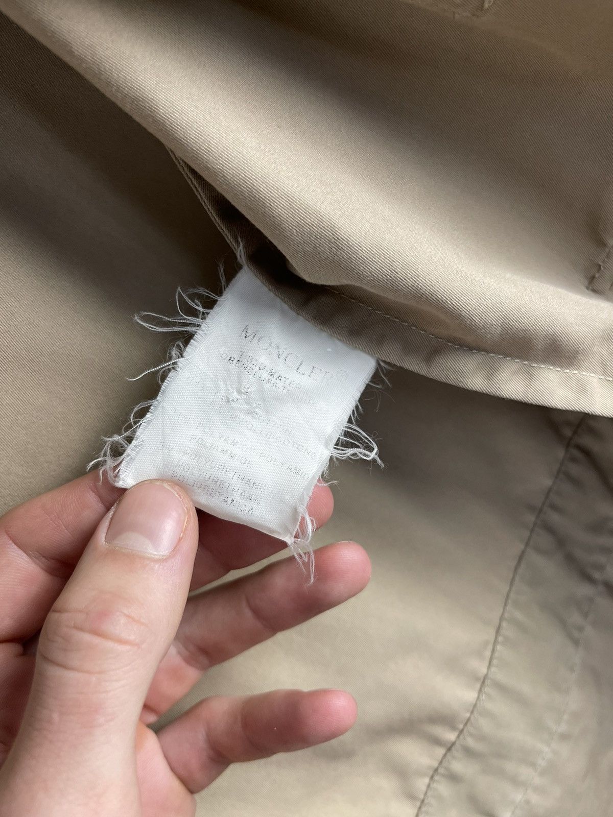 Moncler Moncler Vintage 00s Utility Field Vest Beige Size 4 Size US L / EU 52-54 / 3 - 13 Thumbnail